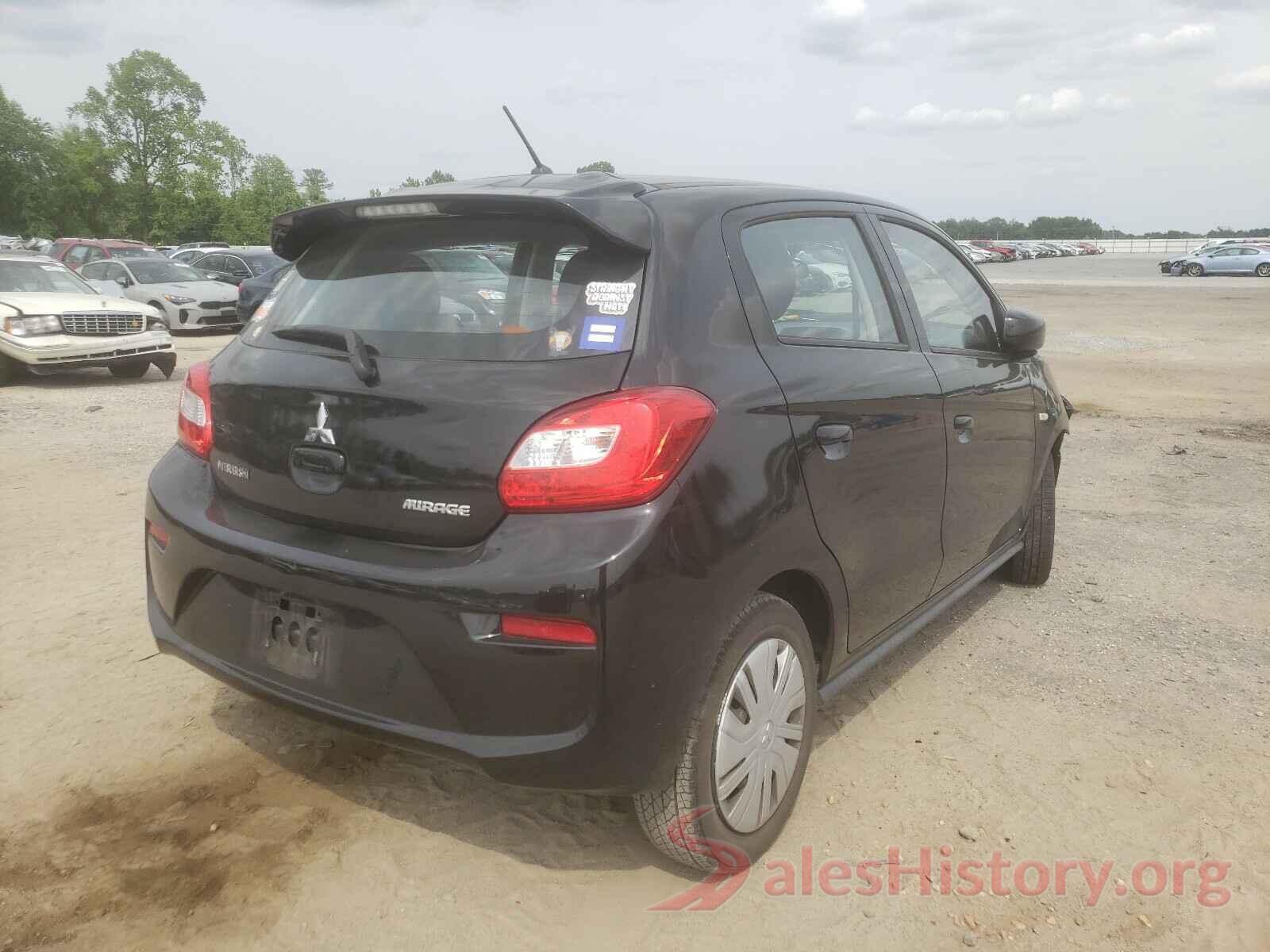 ML32A3HJXHH000284 2017 MITSUBISHI MIRAGE