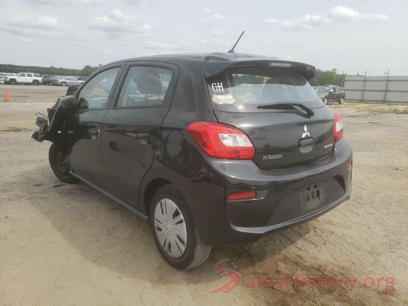 ML32A3HJXHH000284 2017 MITSUBISHI MIRAGE