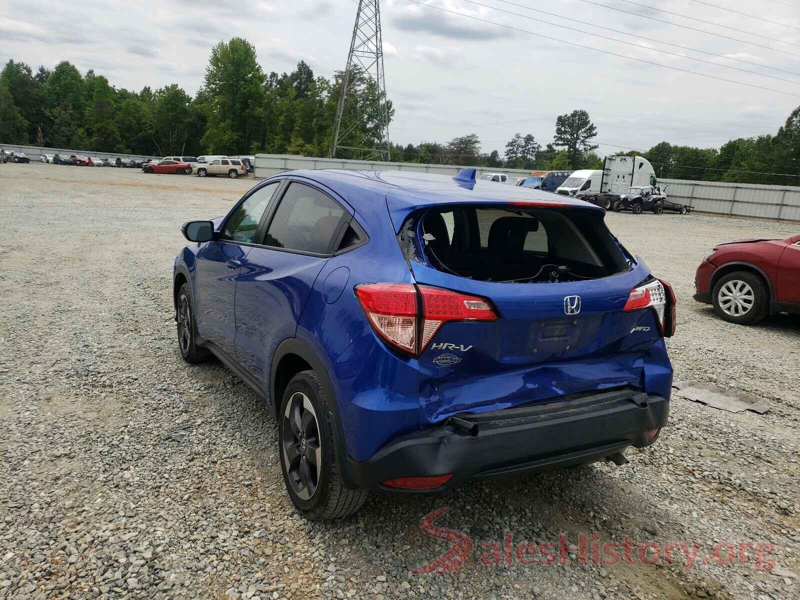 3CZRU6H5XJM717044 2018 HONDA HR-V