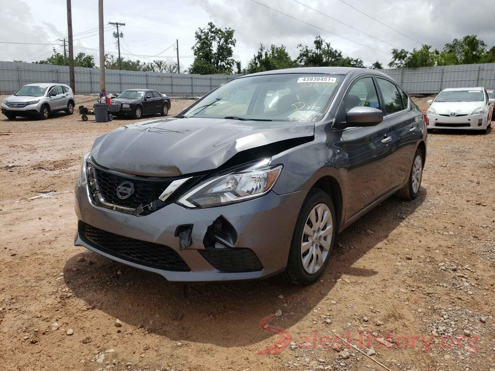 3N1AB7APXGY238749 2016 NISSAN SENTRA