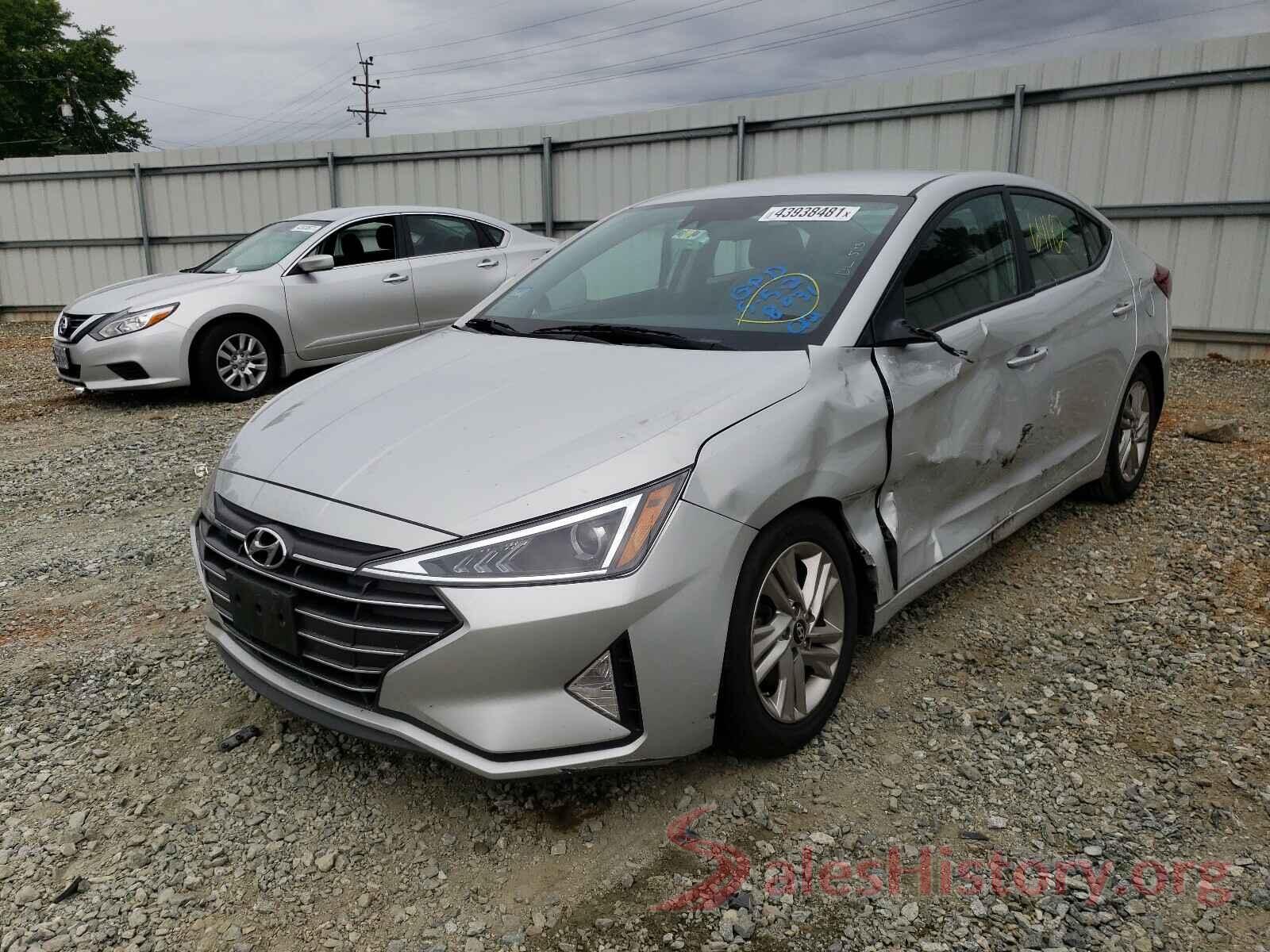 5NPD84LF4KH468031 2019 HYUNDAI ELANTRA