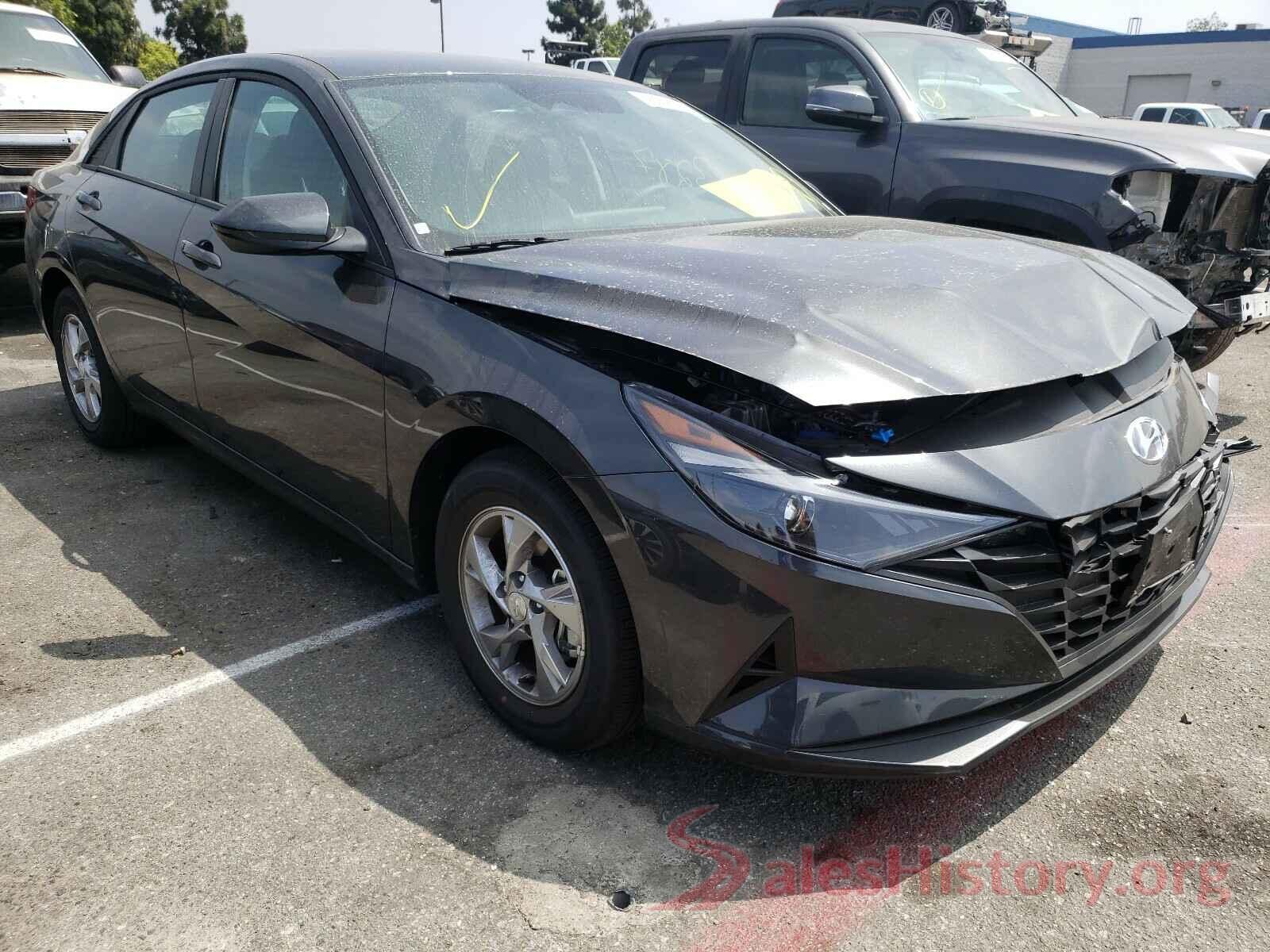 5NPLL4AG7MH038017 2021 HYUNDAI ELANTRA