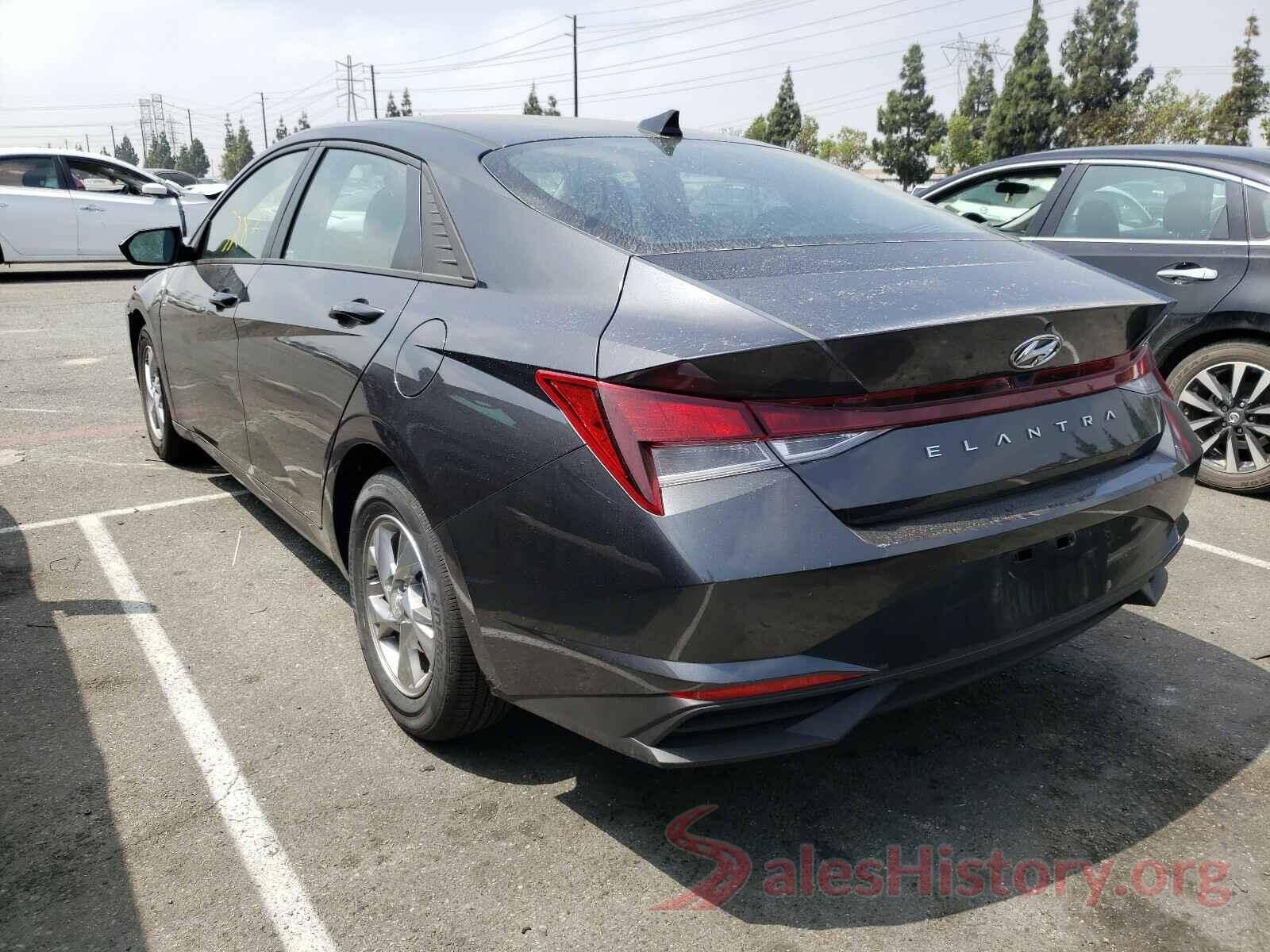 5NPLL4AG7MH038017 2021 HYUNDAI ELANTRA