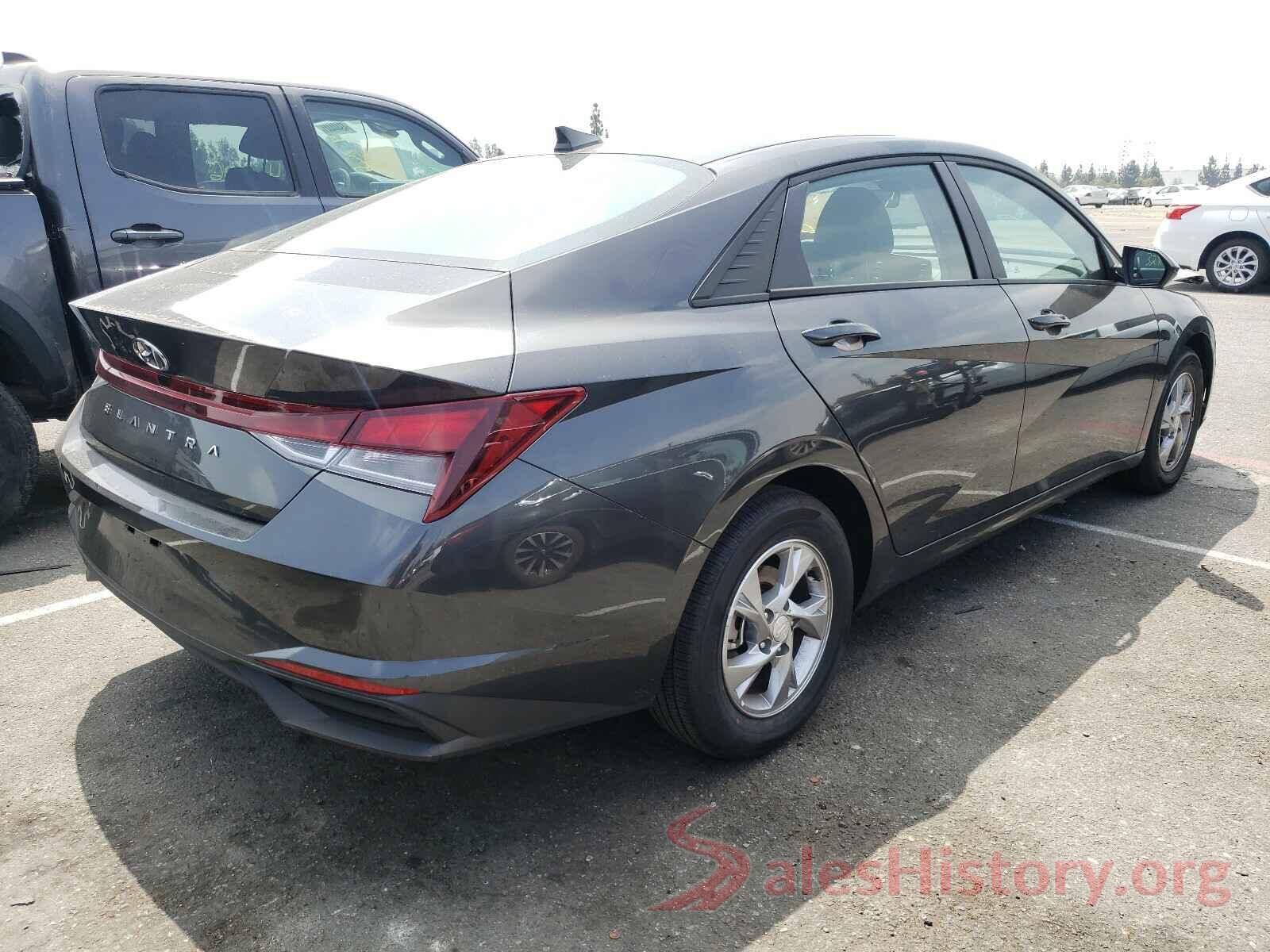 5NPLL4AG7MH038017 2021 HYUNDAI ELANTRA