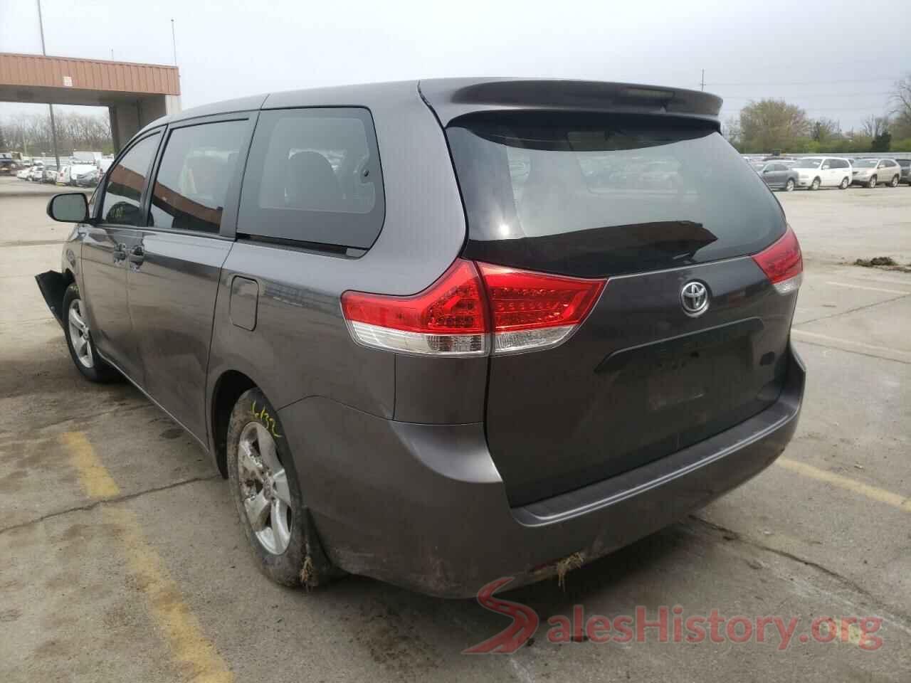 5TDKA3DC8BS003210 2011 TOYOTA SIENNA