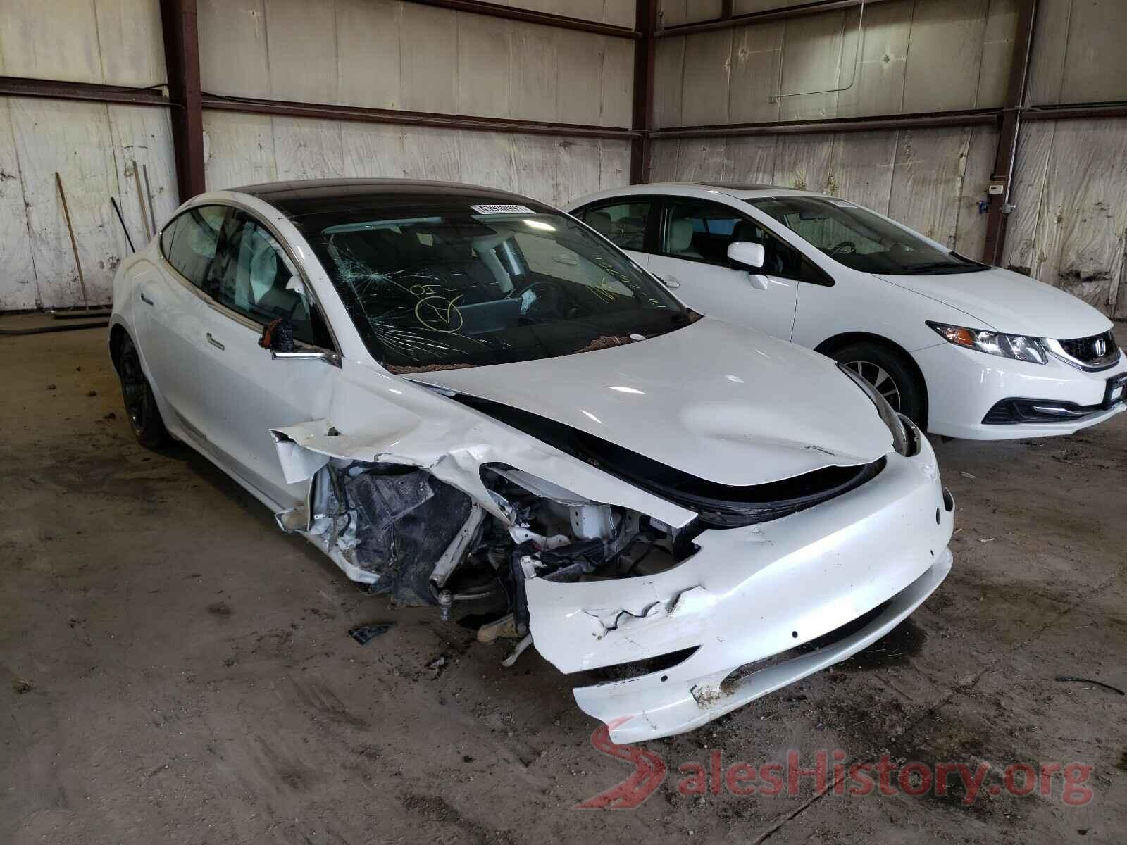 5YJ3E1EB6KF433423 2019 TESLA MODEL 3