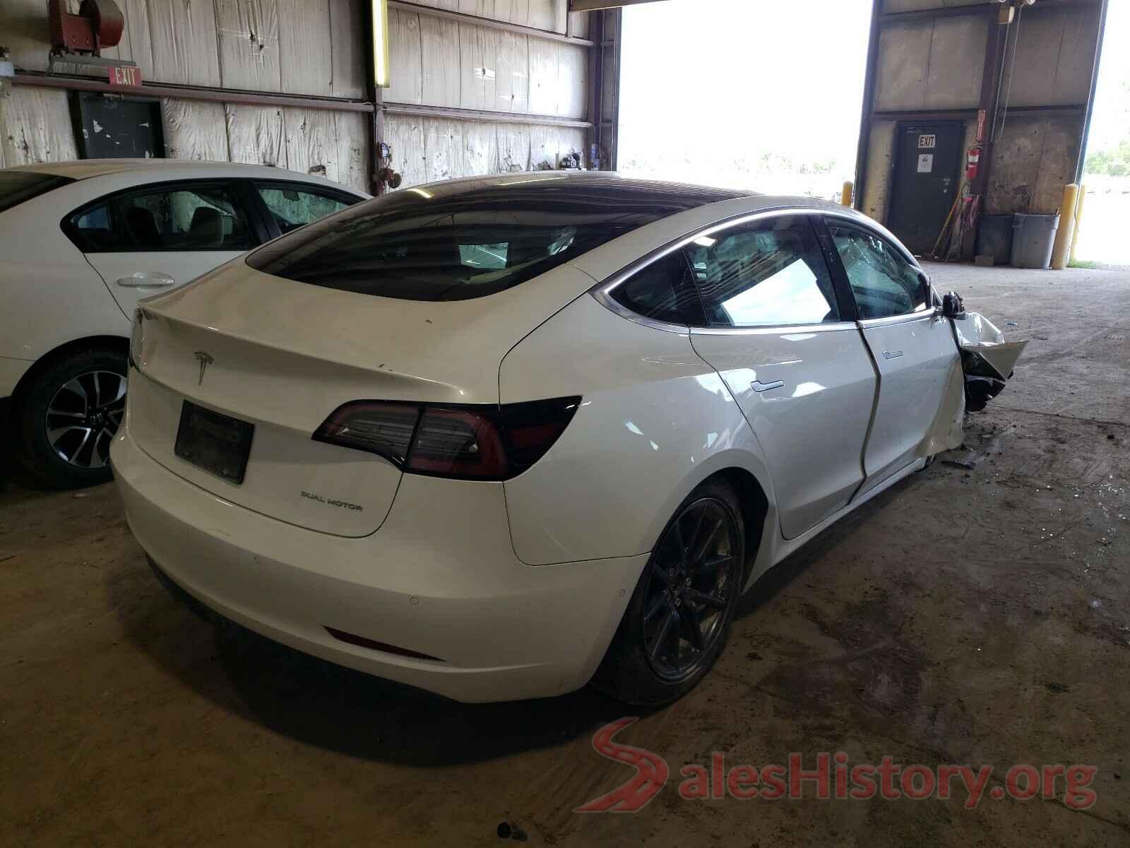 5YJ3E1EB6KF433423 2019 TESLA MODEL 3