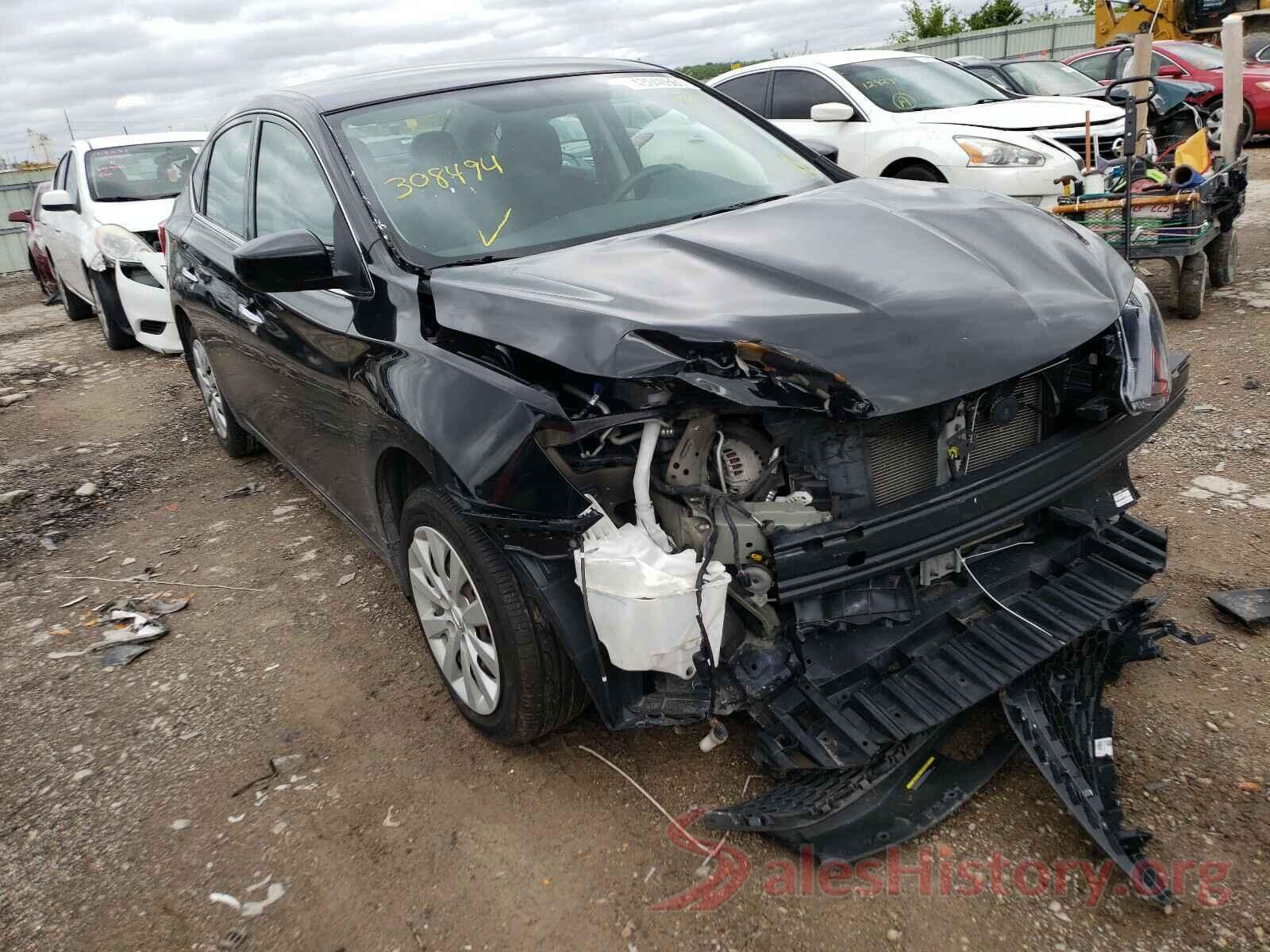 3N1AB7AP3GY308494 2016 NISSAN SENTRA