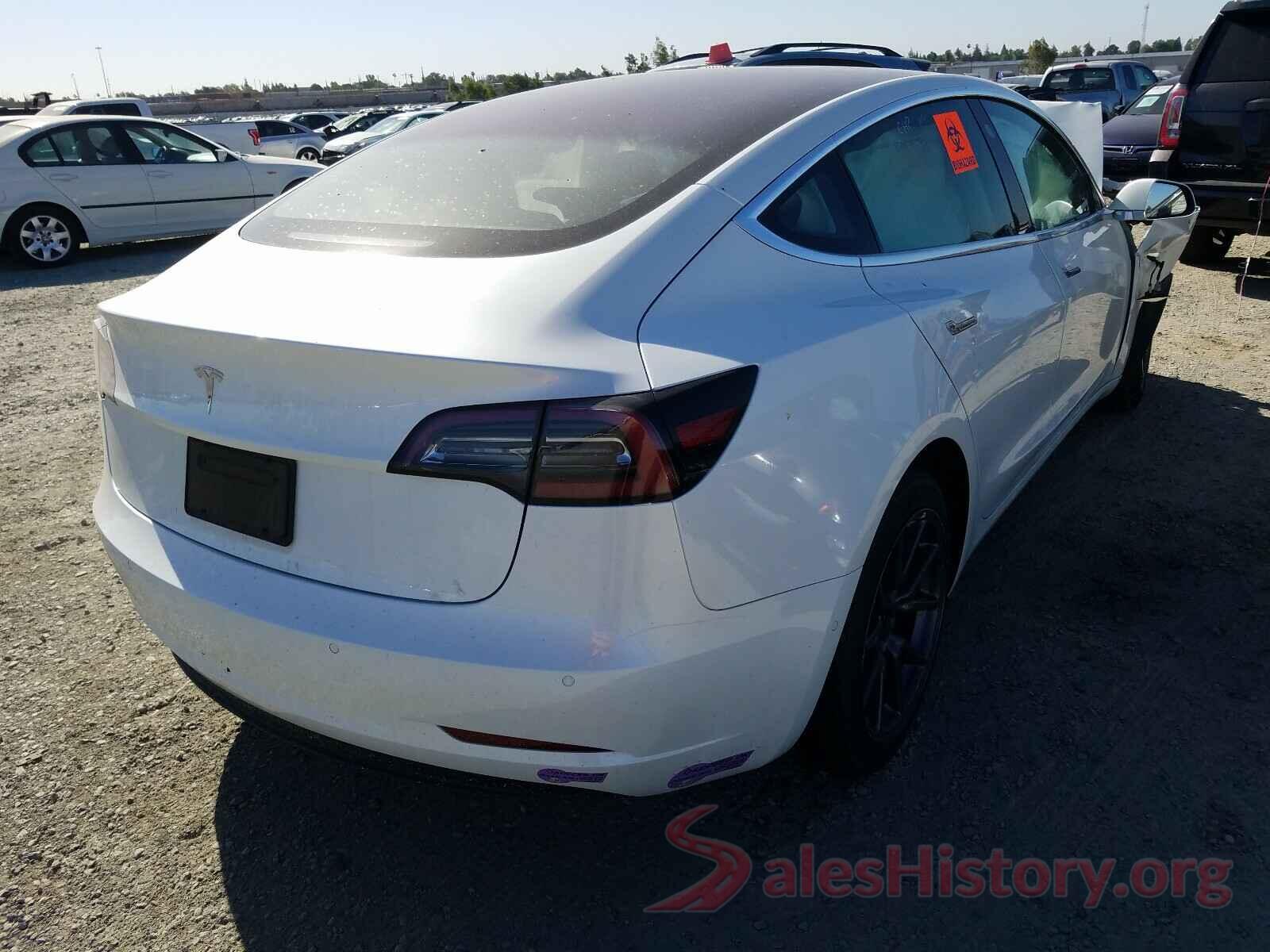 5YJ3E1EAXJF162128 2018 TESLA MODEL 3