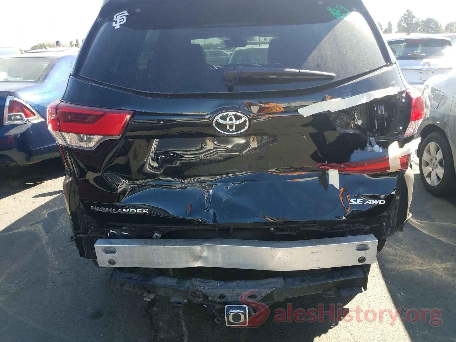 5TDJZRFH6HS508526 2017 TOYOTA HIGHLANDER