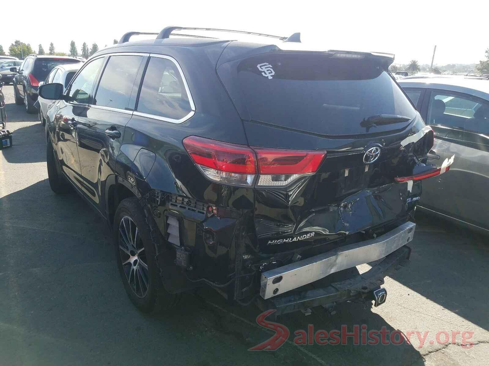 5TDJZRFH6HS508526 2017 TOYOTA HIGHLANDER