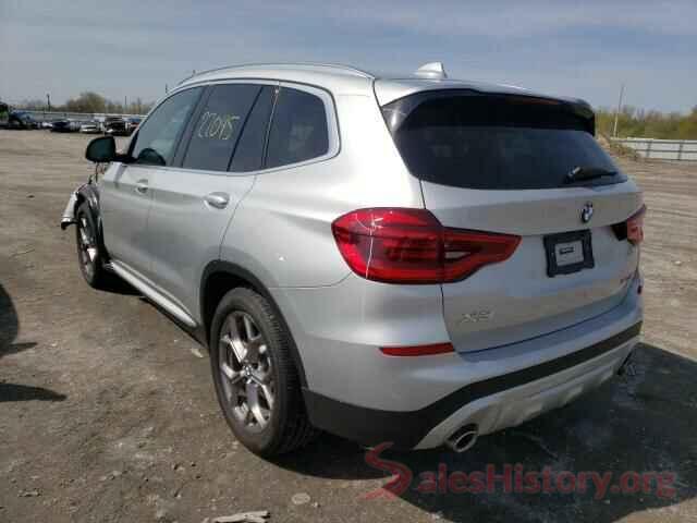 5UXTY5C08L9D06539 2020 BMW X3