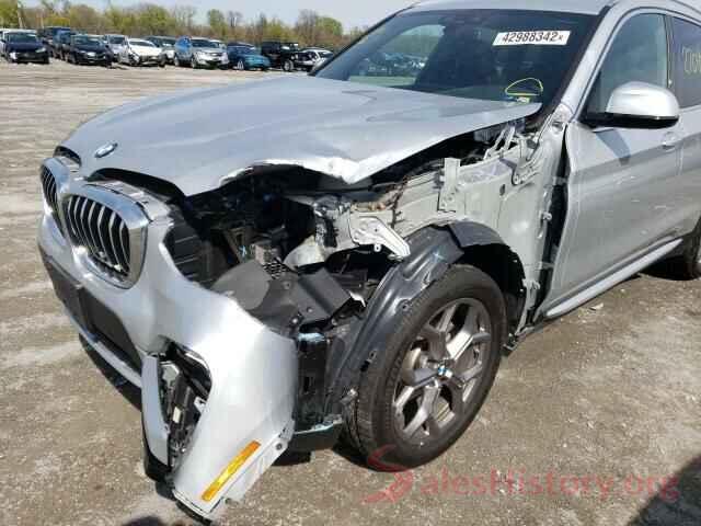 5UXTY5C08L9D06539 2020 BMW X3