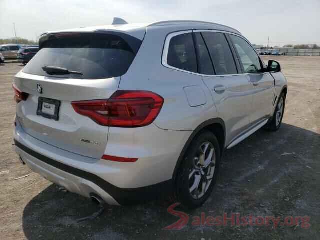 5UXTY5C08L9D06539 2020 BMW X3