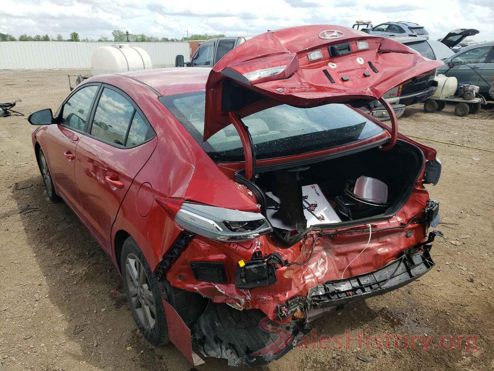 5NPD84LF5JH390731 2018 HYUNDAI ELANTRA