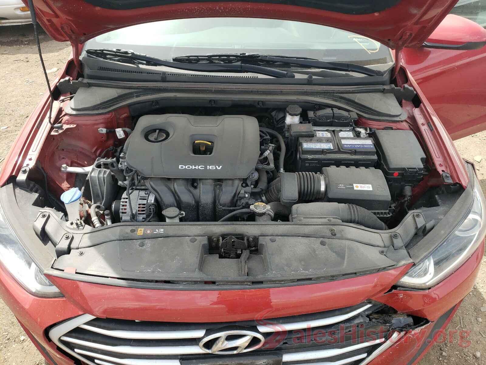 5NPD84LF5JH390731 2018 HYUNDAI ELANTRA