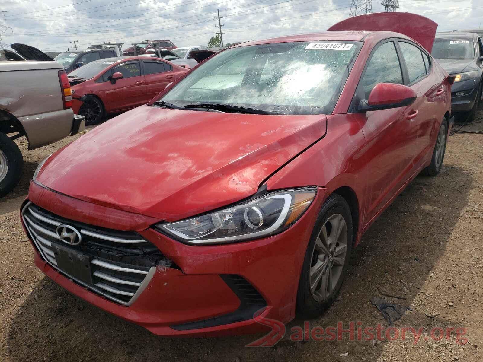 5NPD84LF5JH390731 2018 HYUNDAI ELANTRA