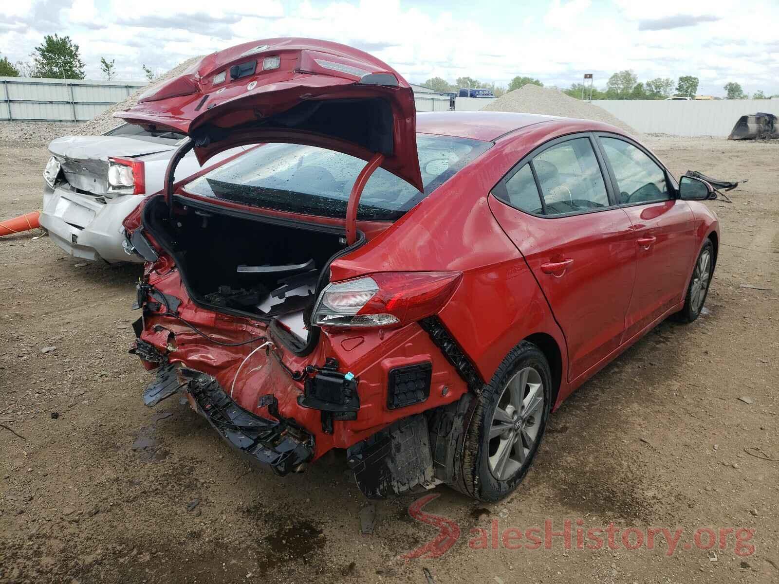 5NPD84LF5JH390731 2018 HYUNDAI ELANTRA