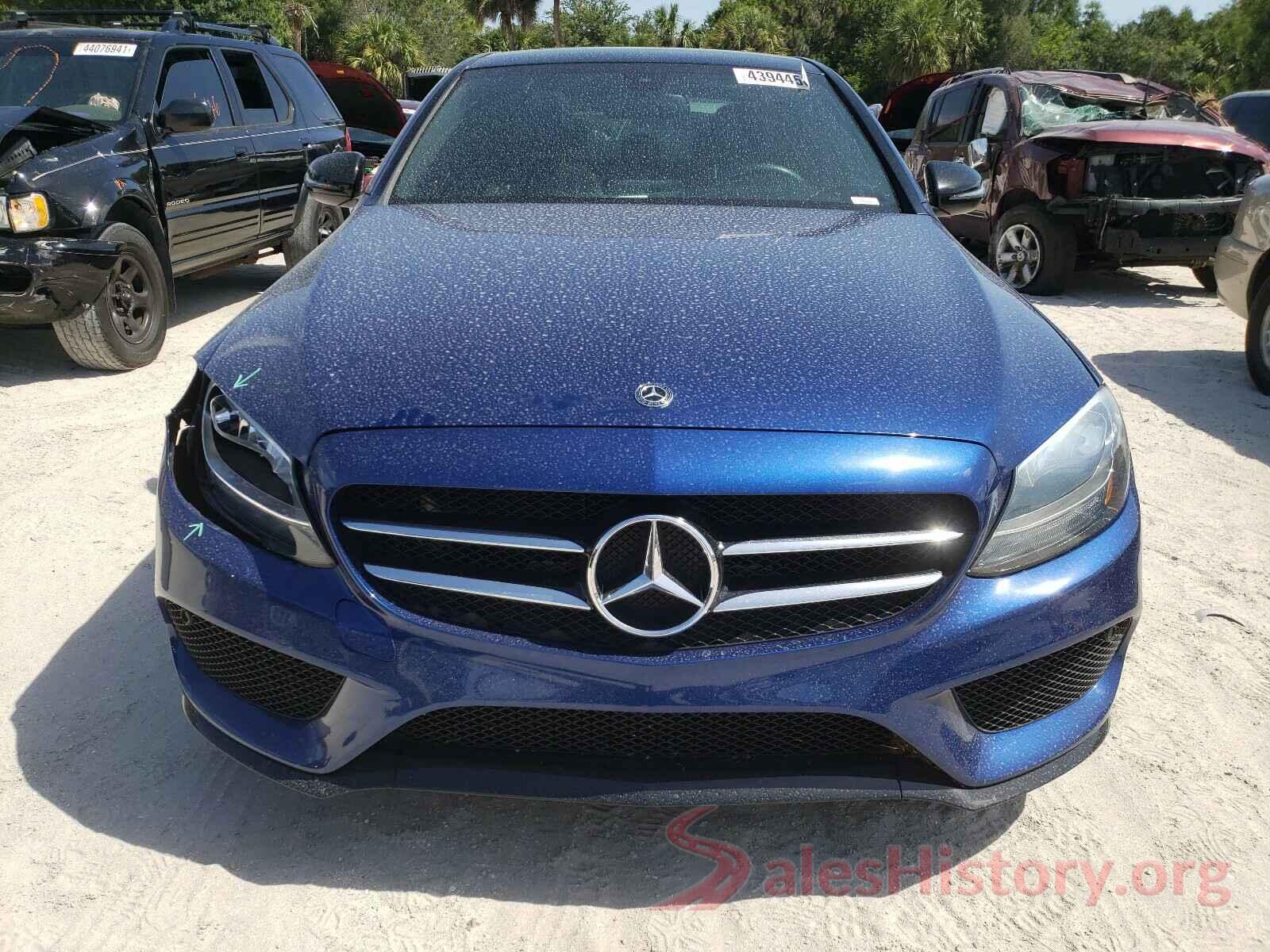 55SWF4JB6HU232100 2017 MERCEDES-BENZ C CLASS