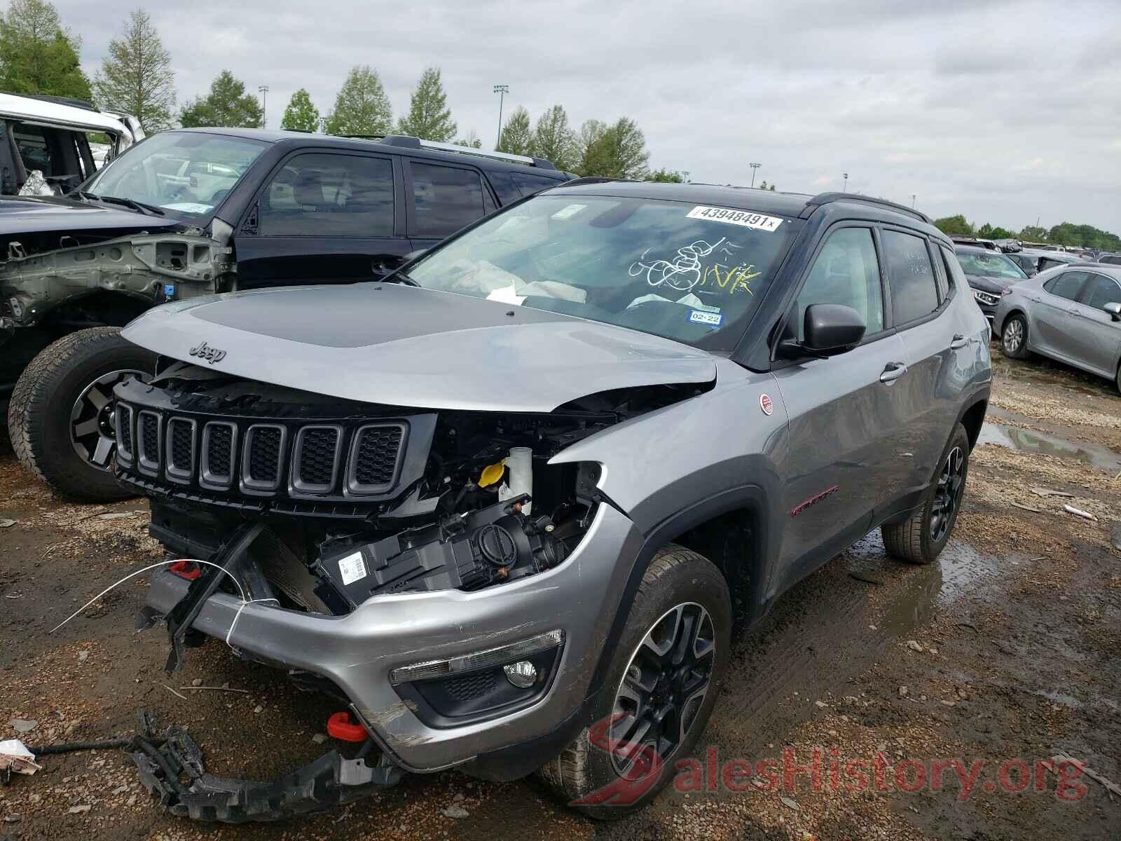 3C4NJDDB2LT202917 2020 JEEP COMPASS