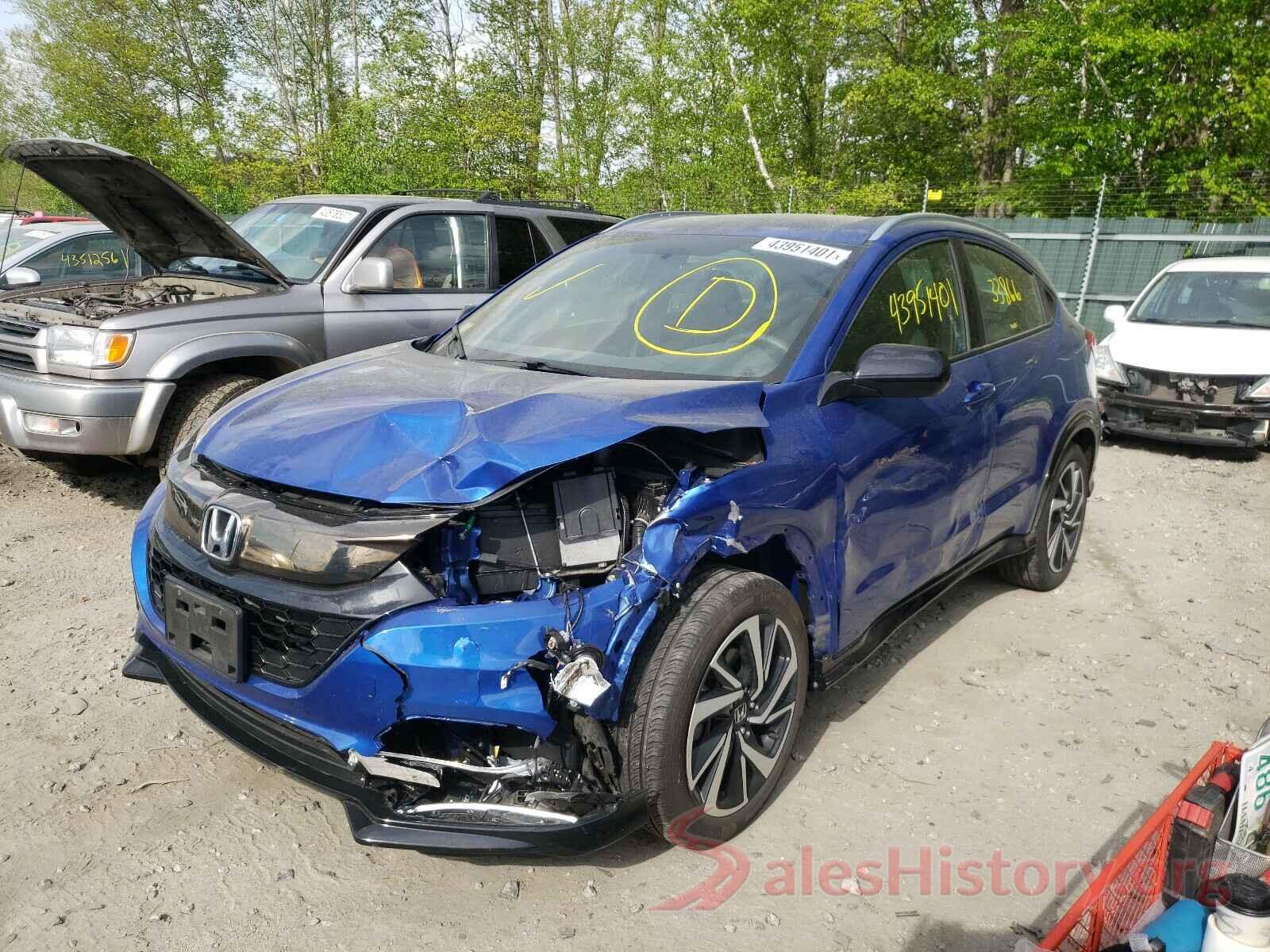 3CZRU6H17KG710260 2019 HONDA HR-V