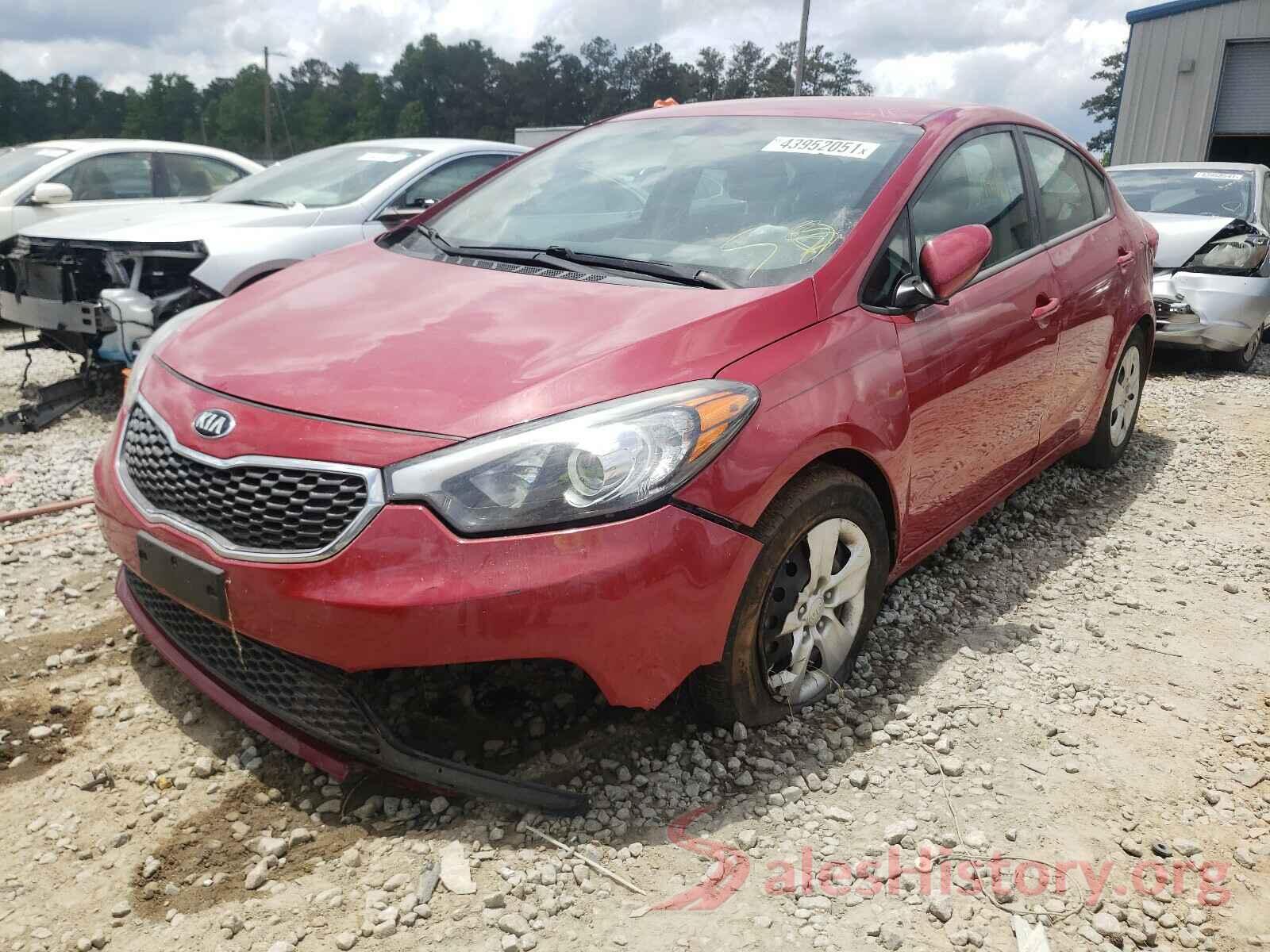 KNAFK4A62G5560885 2016 KIA FORTE