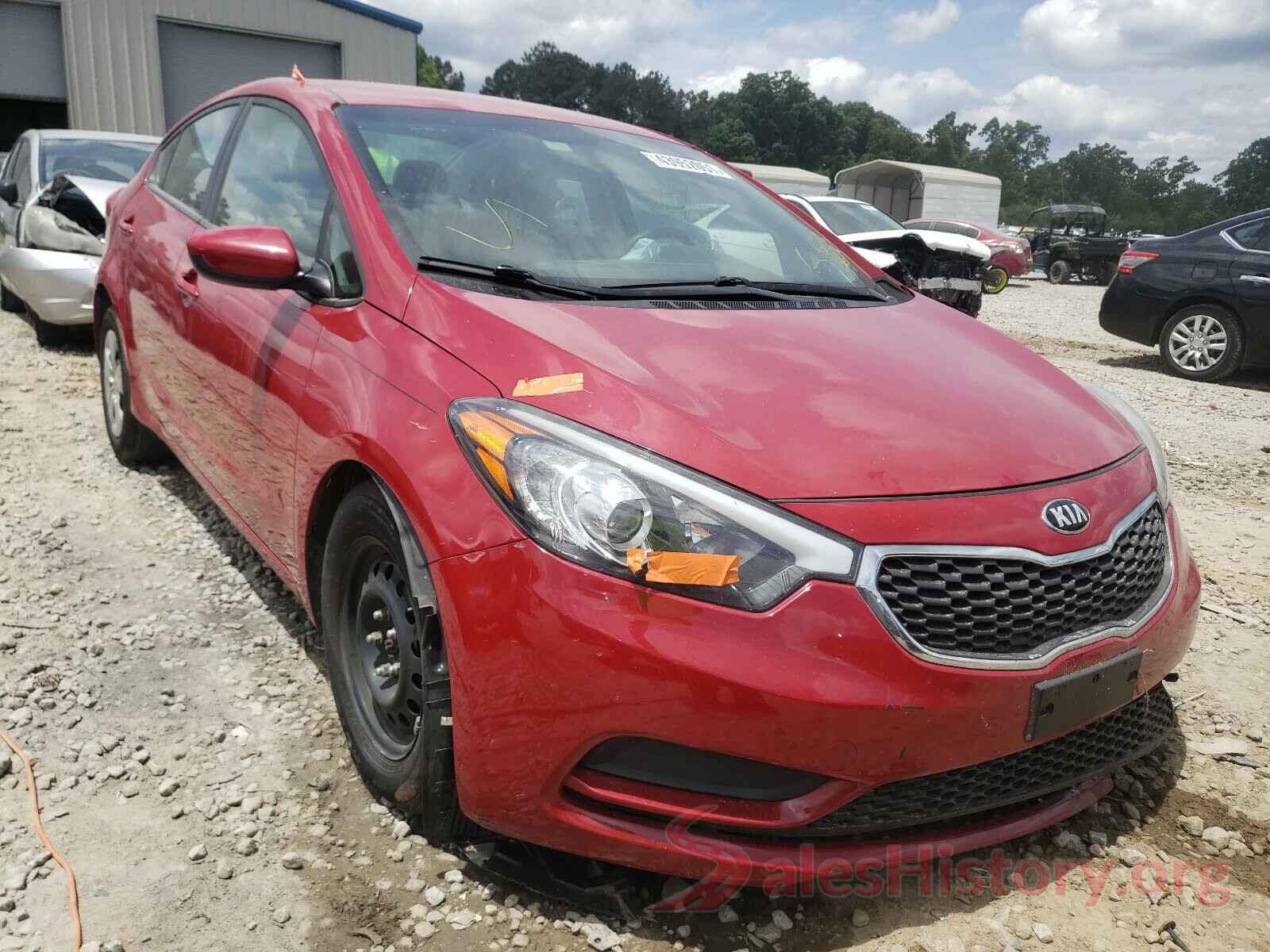 KNAFK4A62G5560885 2016 KIA FORTE