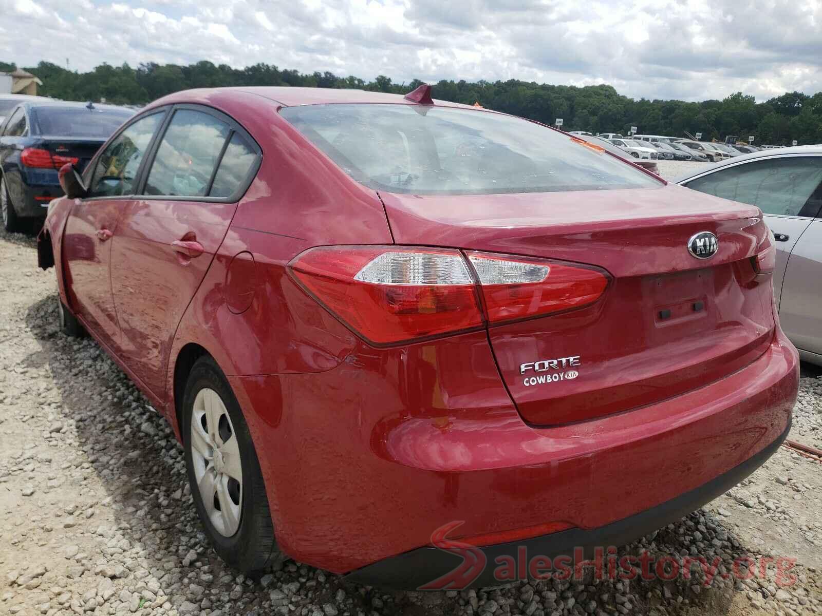 KNAFK4A62G5560885 2016 KIA FORTE