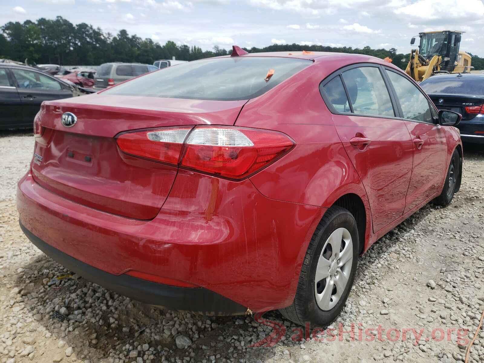 KNAFK4A62G5560885 2016 KIA FORTE