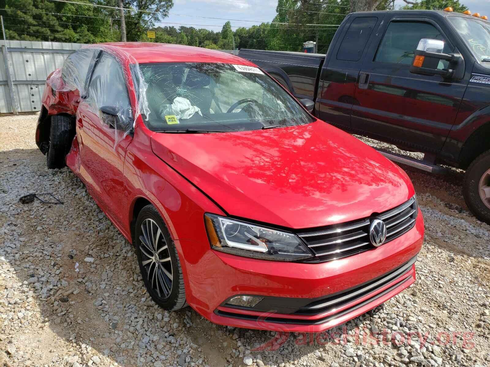 3VWD17AJ1GM326036 2016 VOLKSWAGEN JETTA