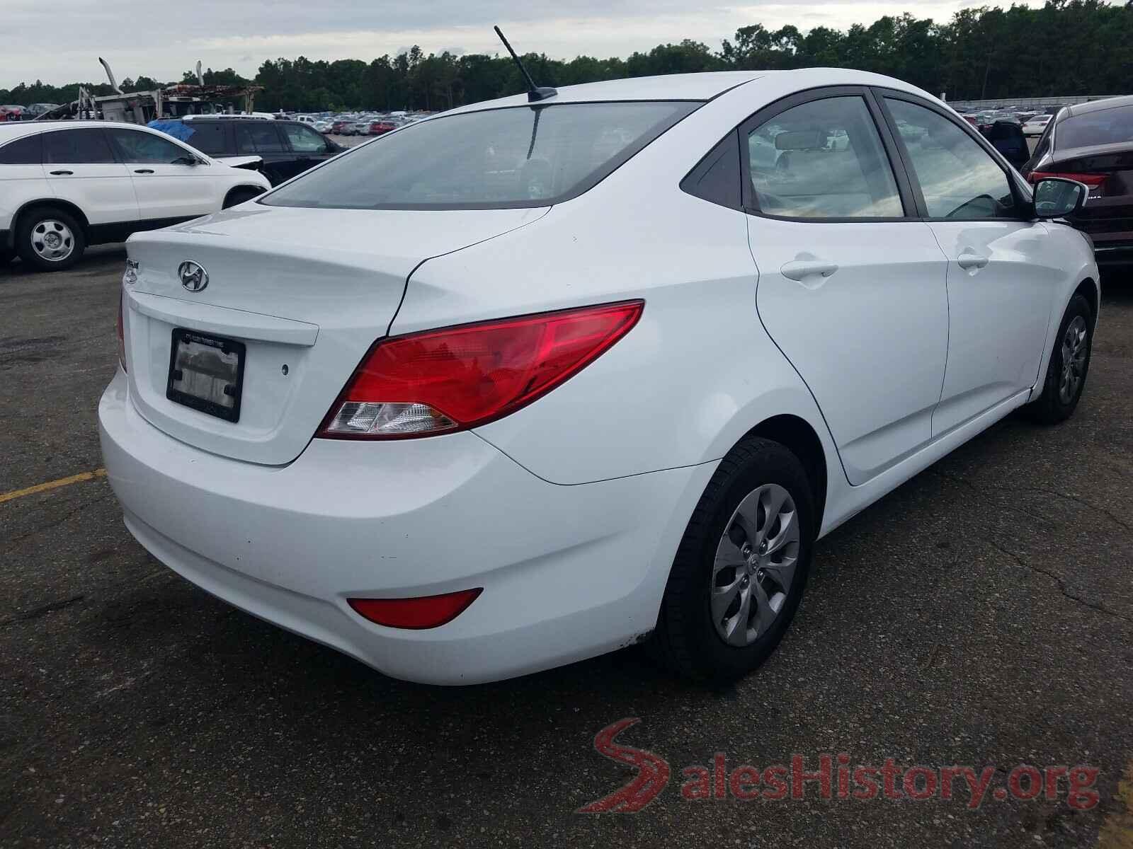 KMHCT4AE4GU143182 2016 HYUNDAI ACCENT