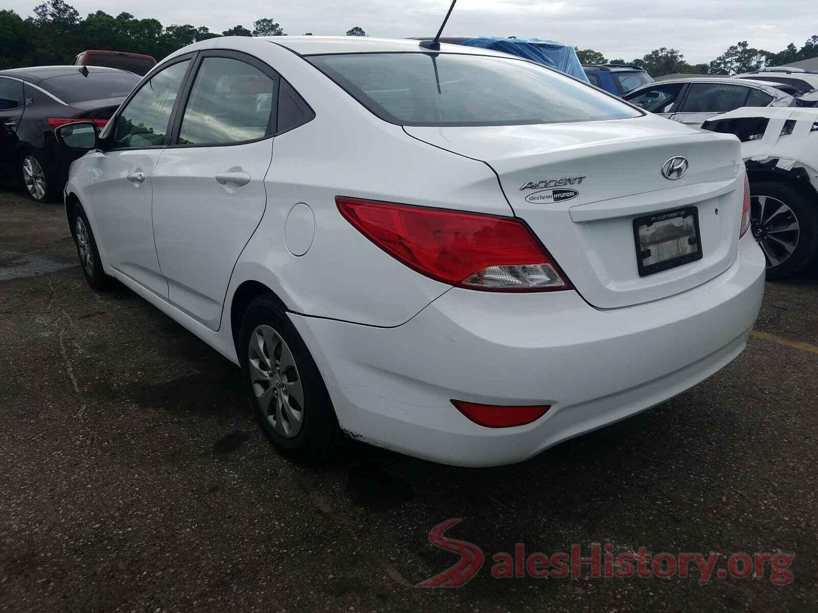 KMHCT4AE4GU143182 2016 HYUNDAI ACCENT