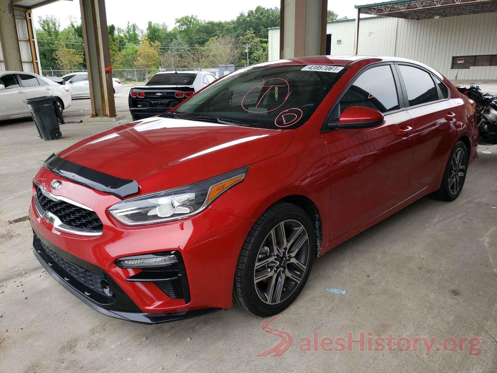 3KPF34AD1KE025882 2019 KIA FORTE