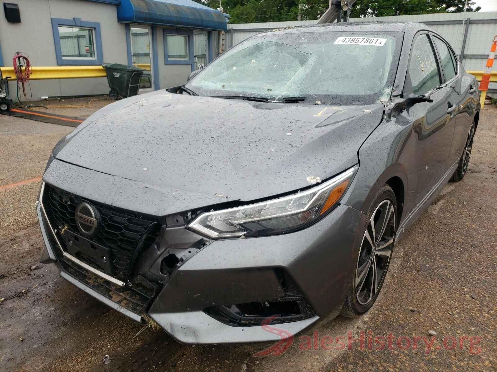 3N1AB8DV5LY296231 2020 NISSAN SENTRA