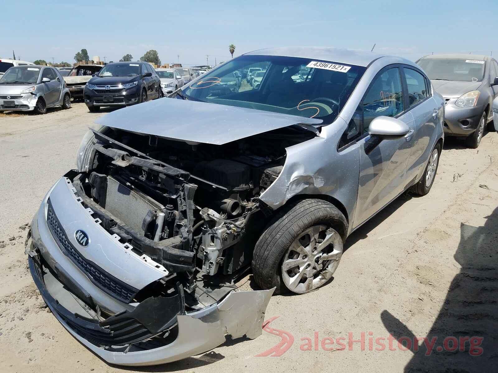 KNADM4A37G6561080 2016 KIA RIO