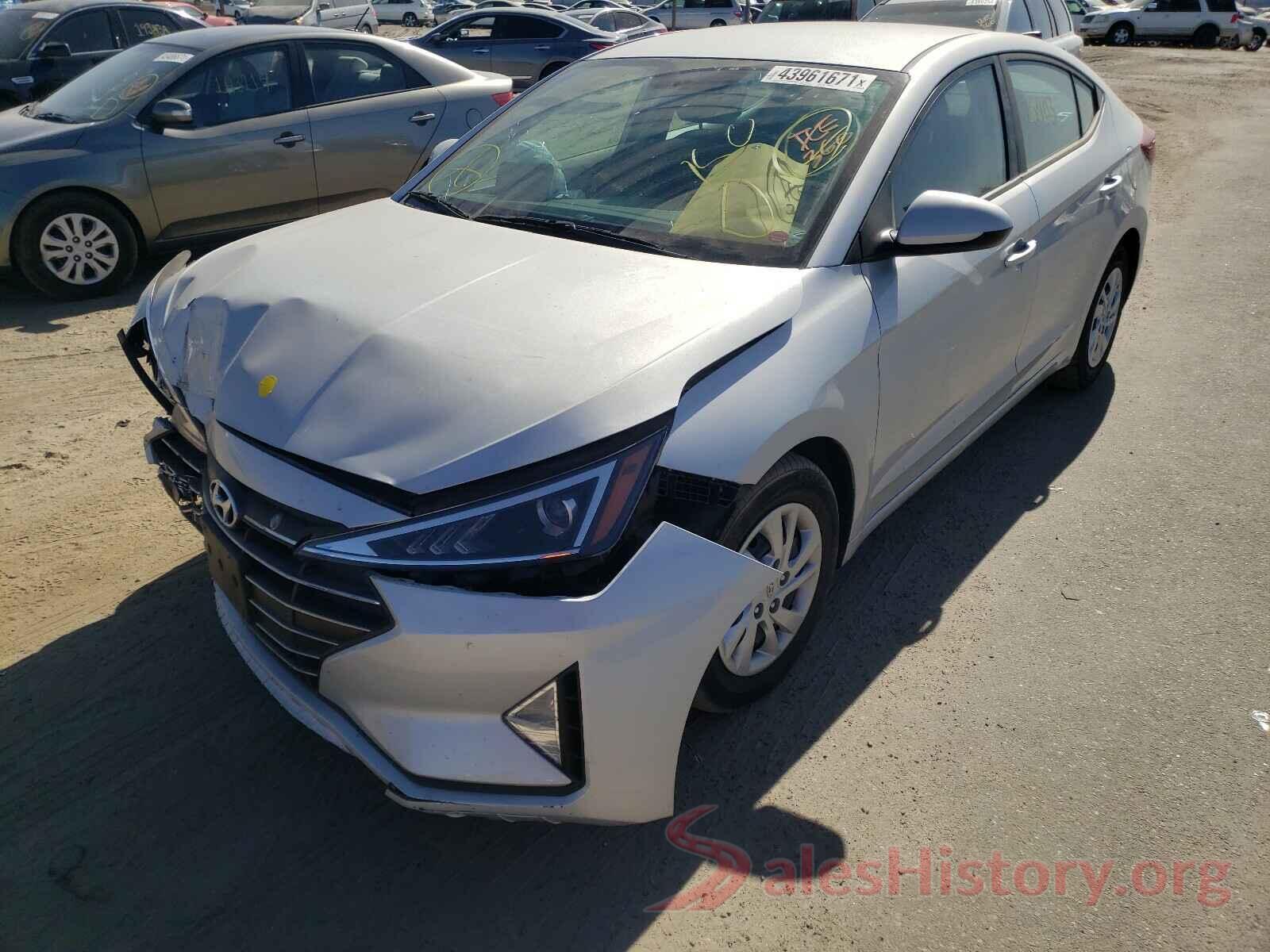 KMHD74LF0KU812961 2019 HYUNDAI ELANTRA