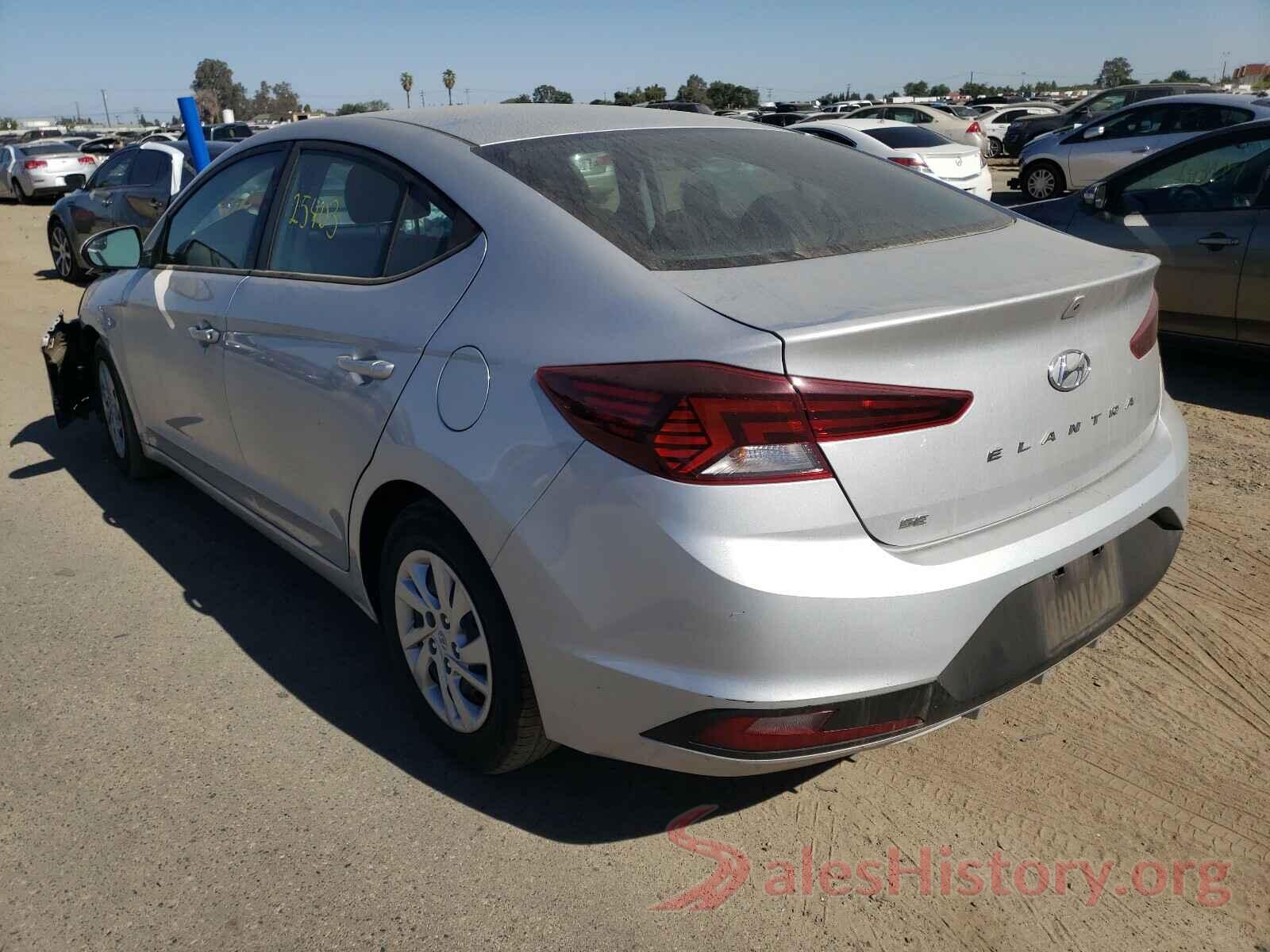 KMHD74LF0KU812961 2019 HYUNDAI ELANTRA