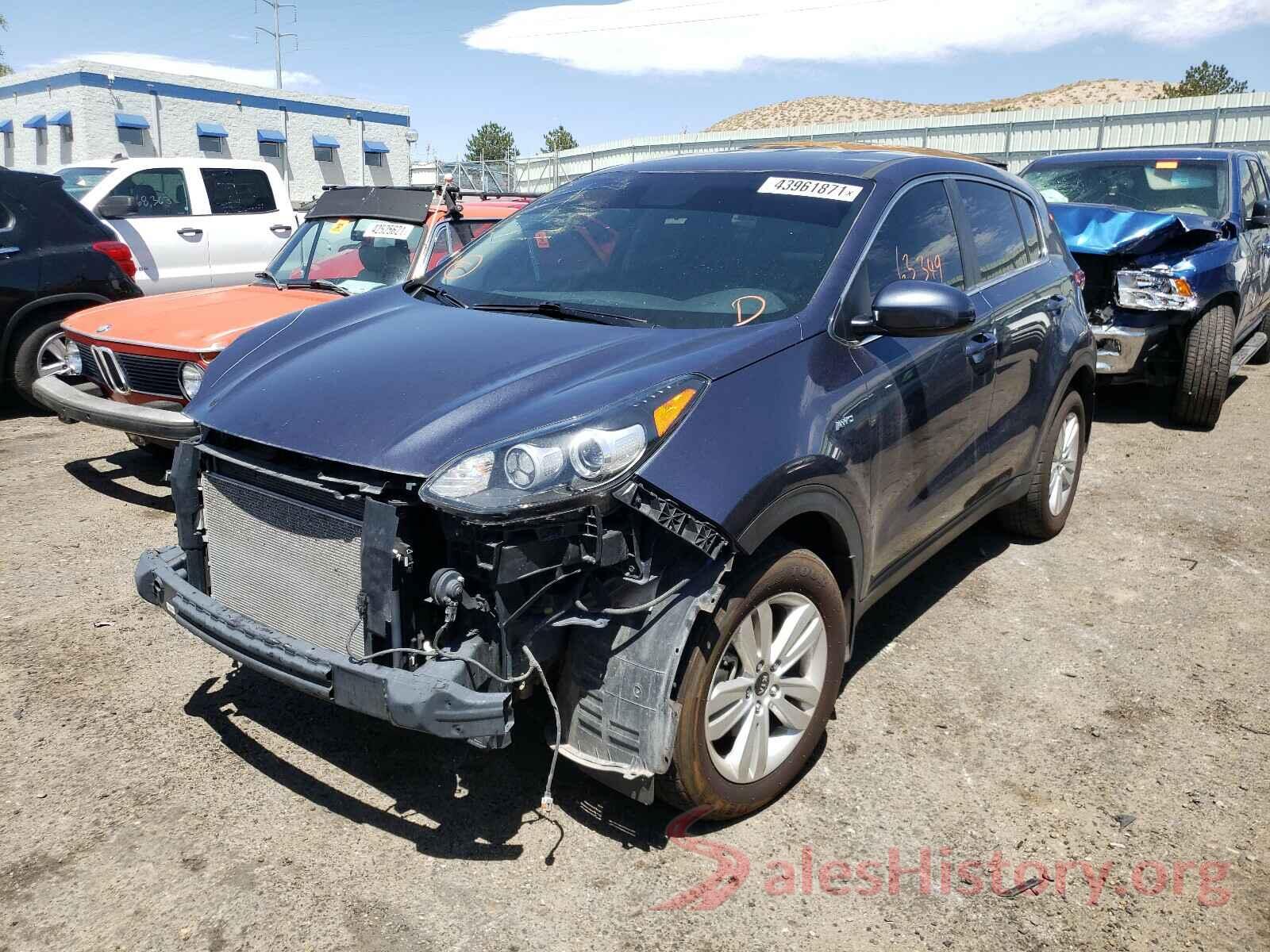 KNDPMCAC7K7537231 2019 KIA SPORTAGE