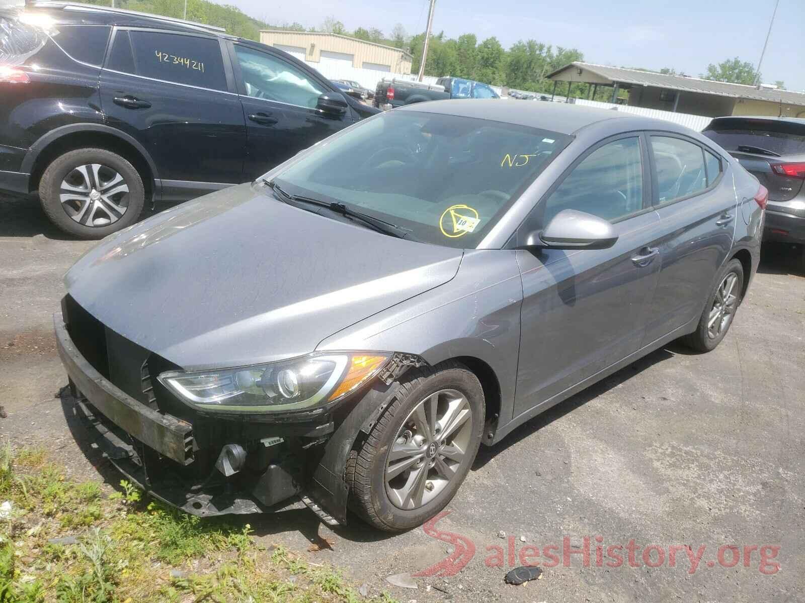 5NPD84LF3JH255053 2018 HYUNDAI ELANTRA