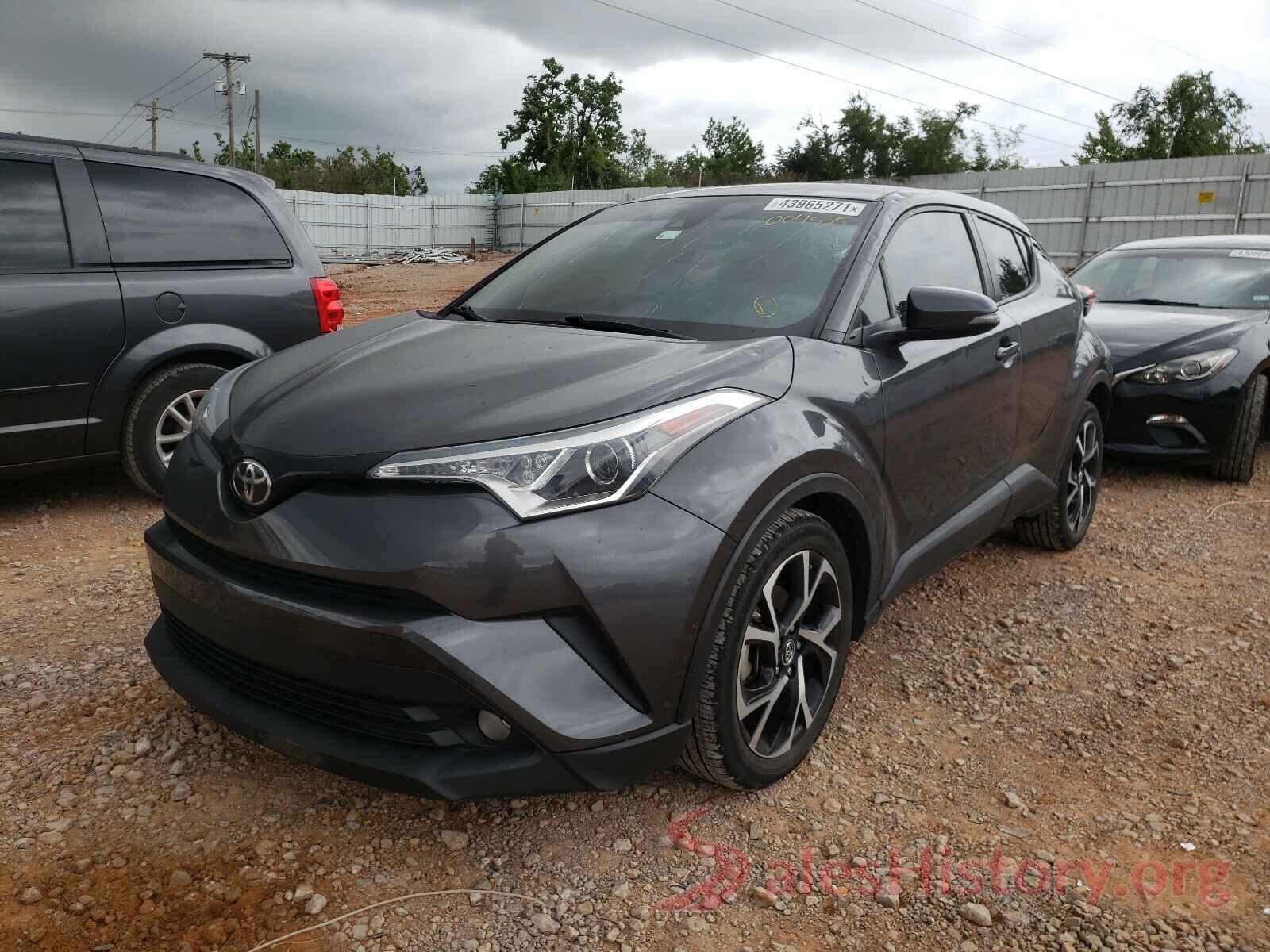 NMTKHMBXXJR004525 2018 TOYOTA C-HR