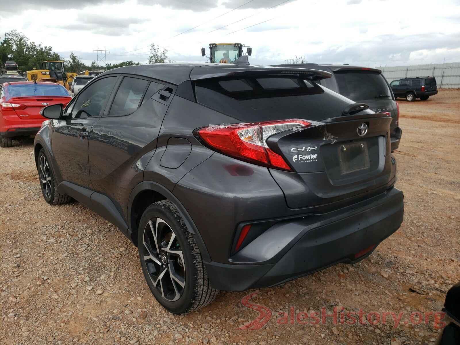 NMTKHMBXXJR004525 2018 TOYOTA C-HR