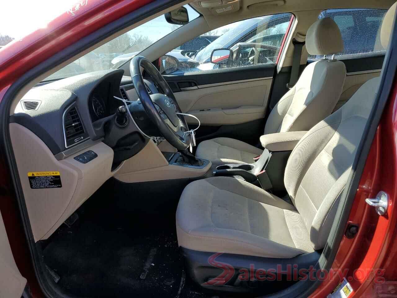 5NPD84LF1HH199544 2017 HYUNDAI ELANTRA