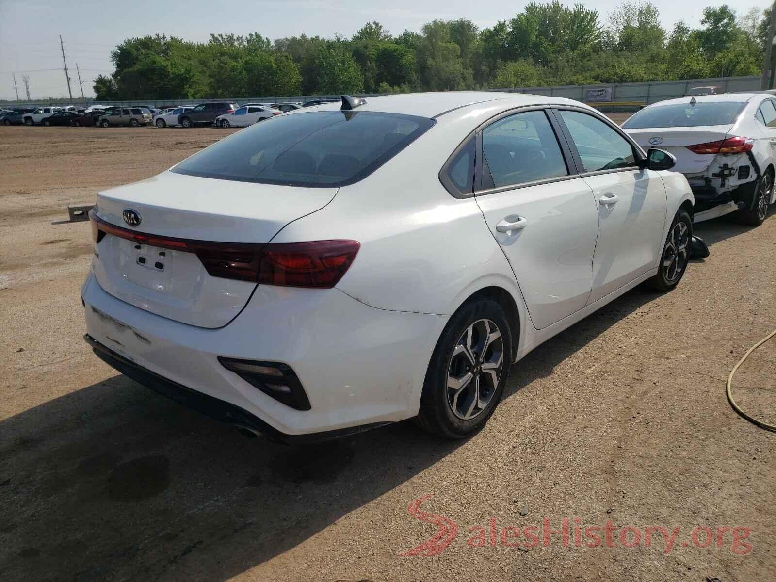 3KPF24ADXLE166485 2020 KIA FORTE