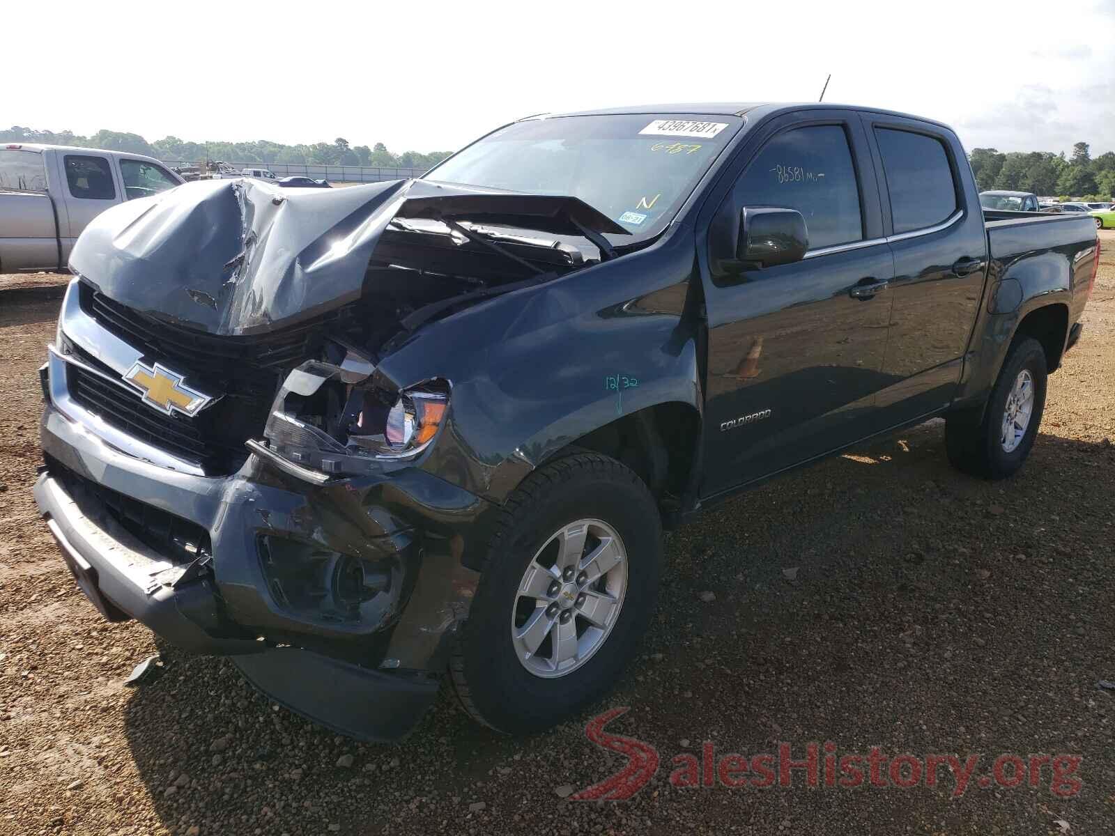 1GCGSBEN5H1216487 2017 CHEVROLET COLORADO