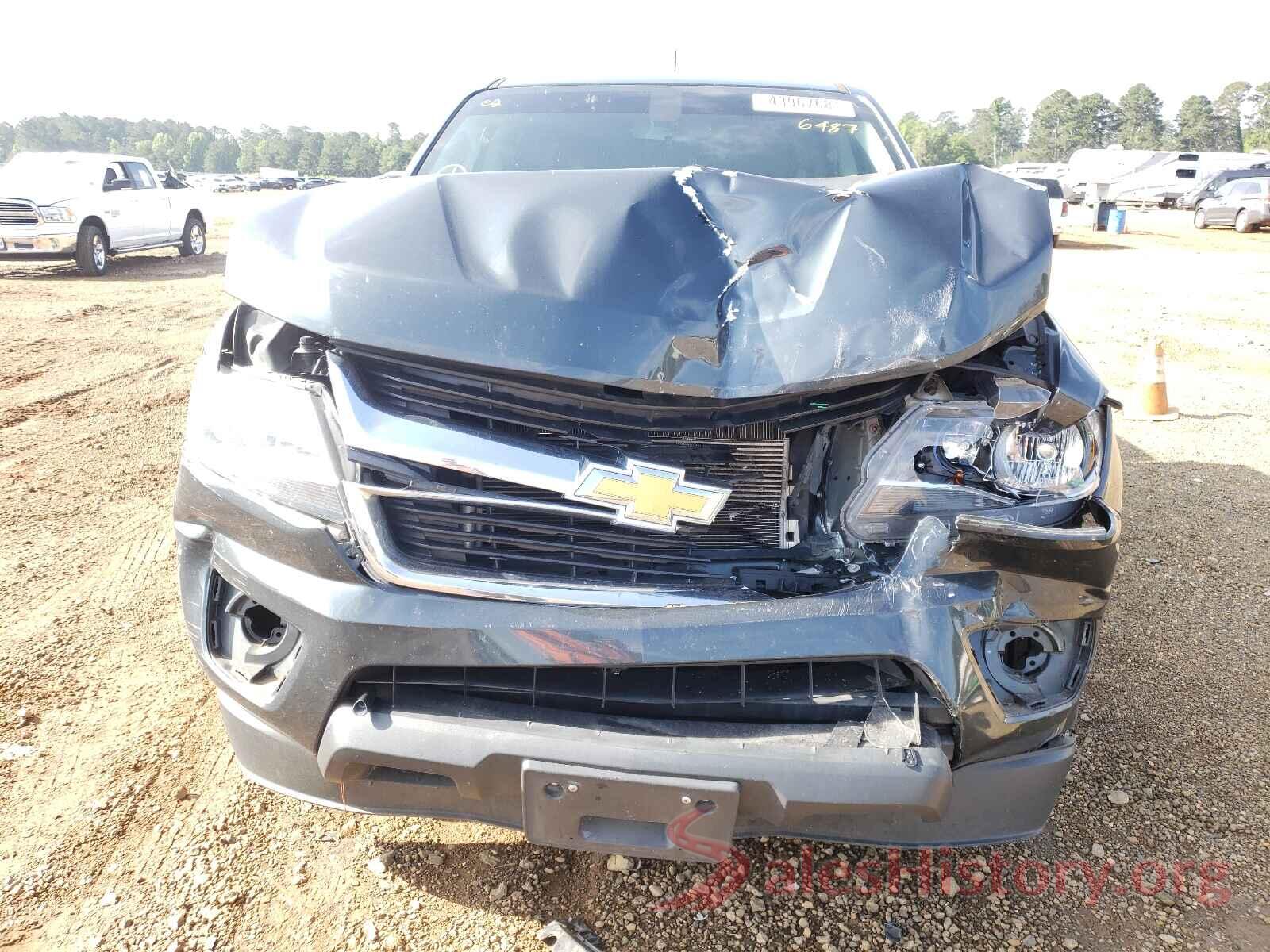 1GCGSBEN5H1216487 2017 CHEVROLET COLORADO