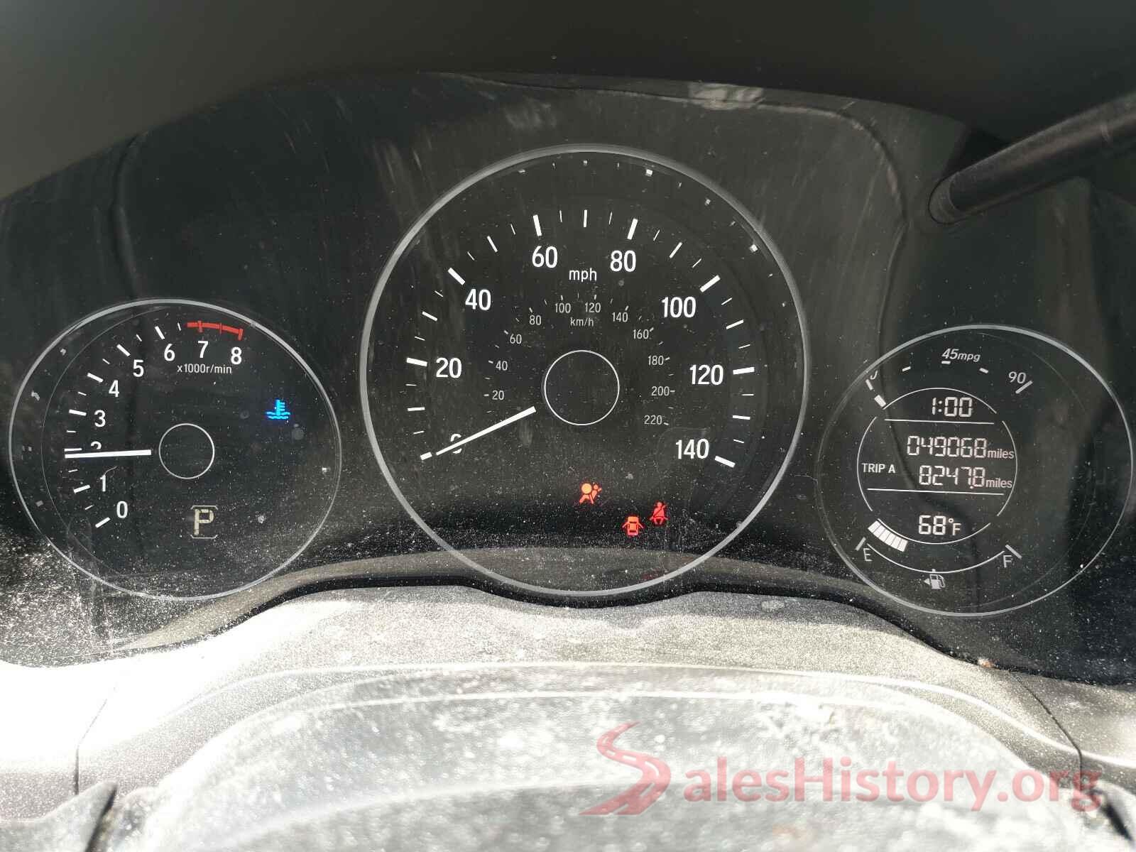 3CZRU6H33HM729593 2017 HONDA HR-V