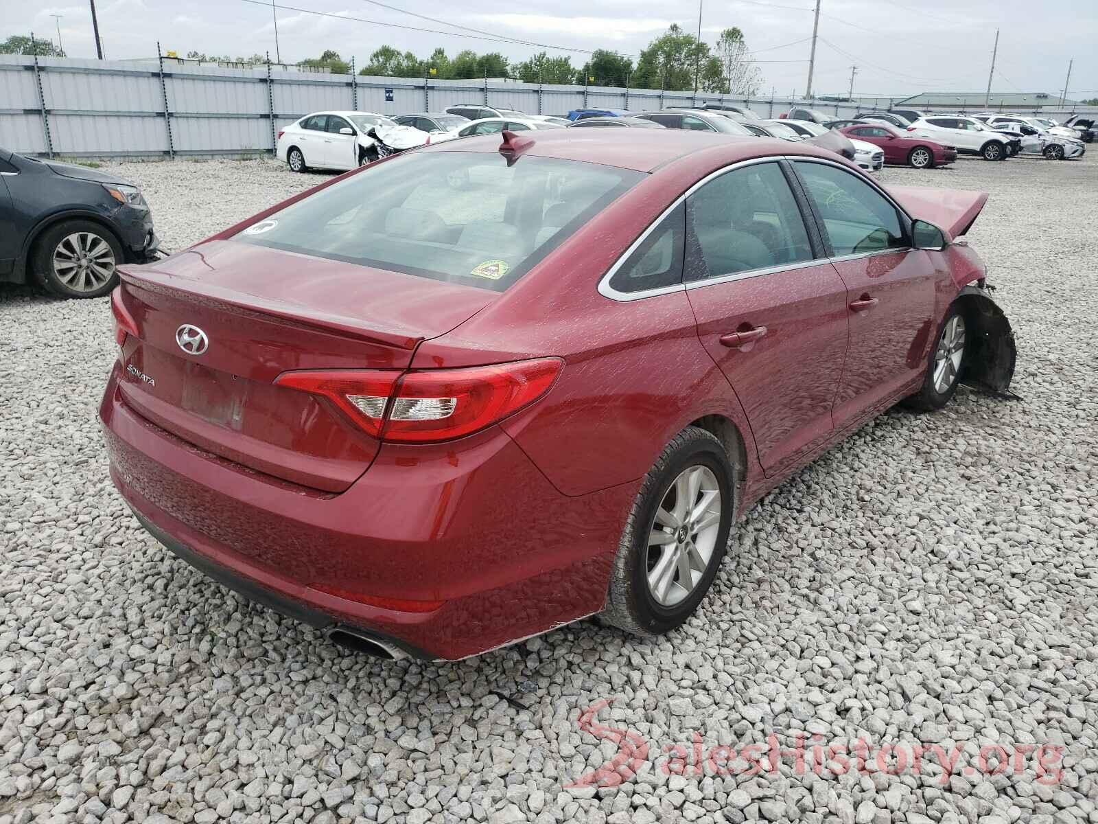 5NPE24AF5GH274575 2016 HYUNDAI SONATA