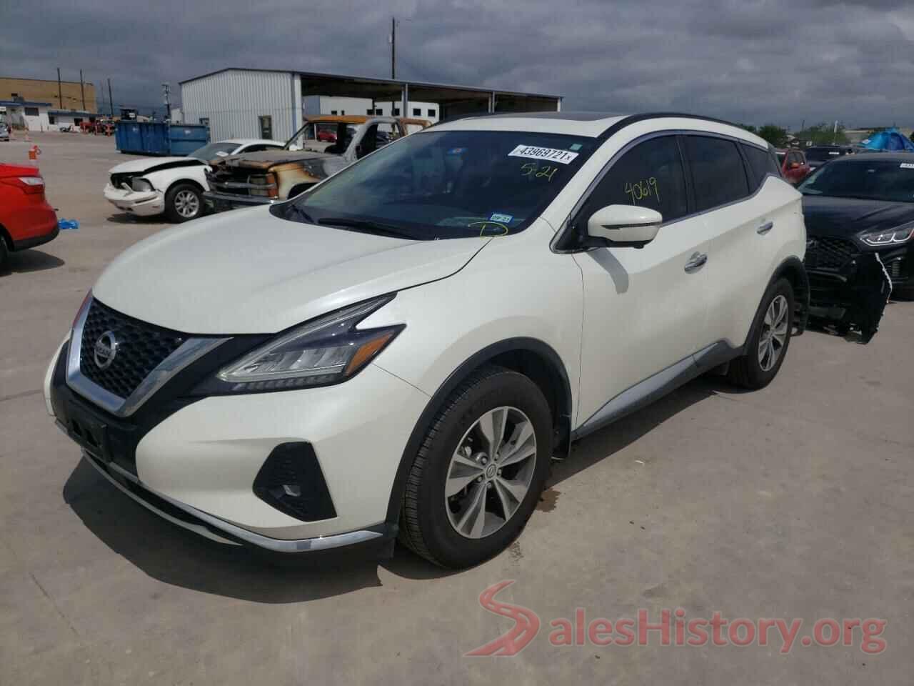 5N1AZ2MJ5KN166198 2019 NISSAN MURANO