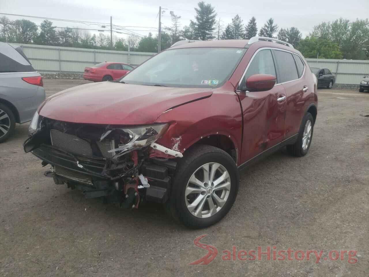 KNMAT2MVXGP643373 2016 NISSAN ROGUE