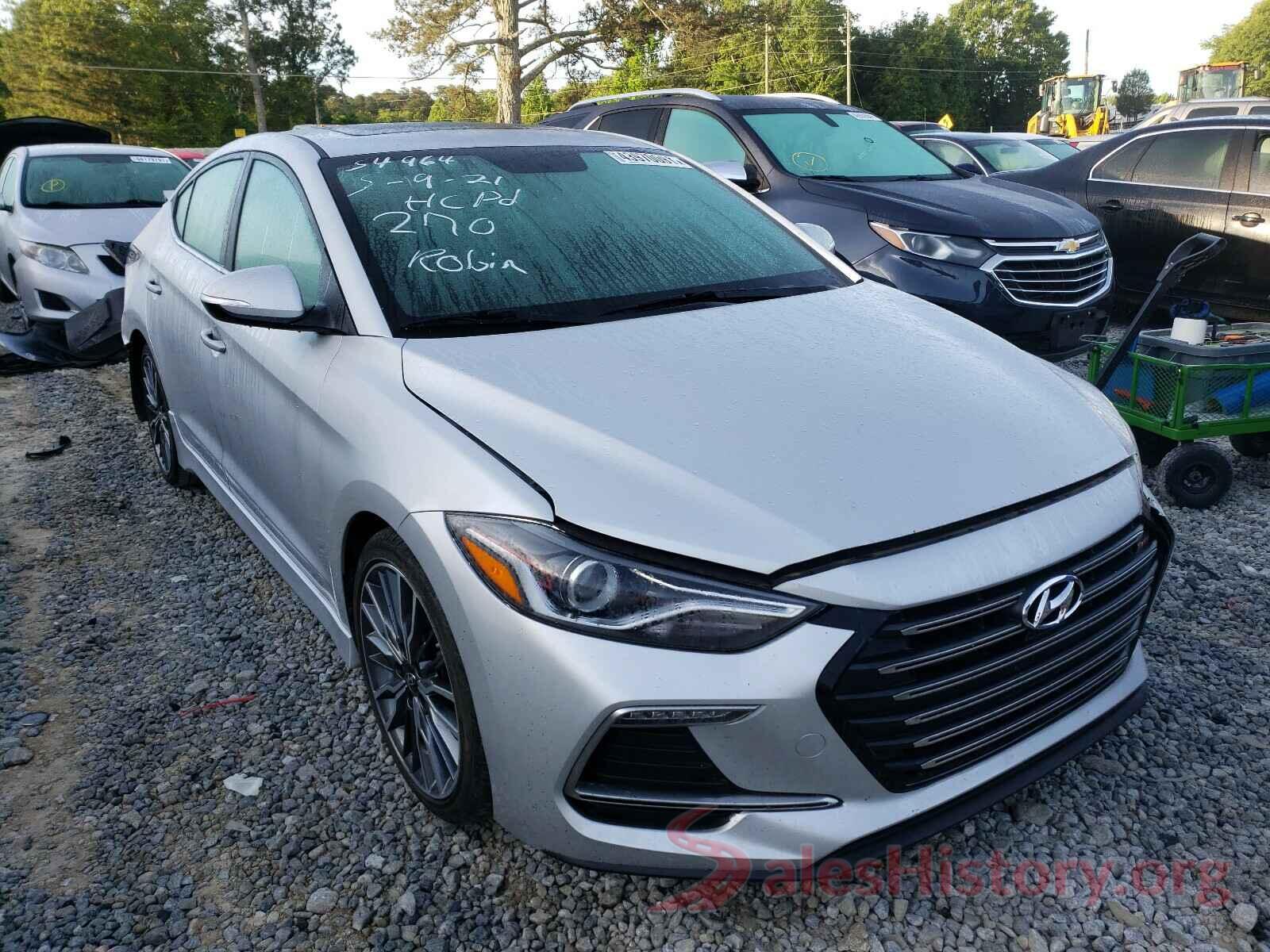 KMHD04LBXJU723270 2018 HYUNDAI ELANTRA